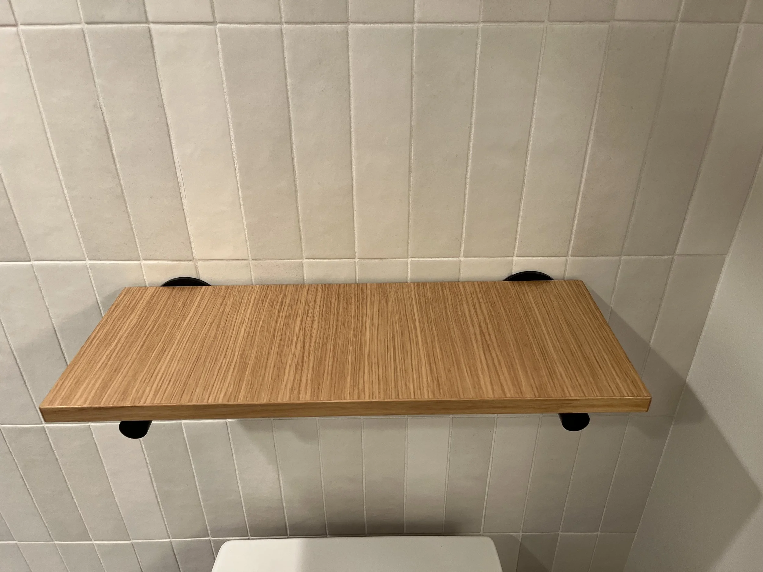 Bathroom Accessory Install (Shelf)