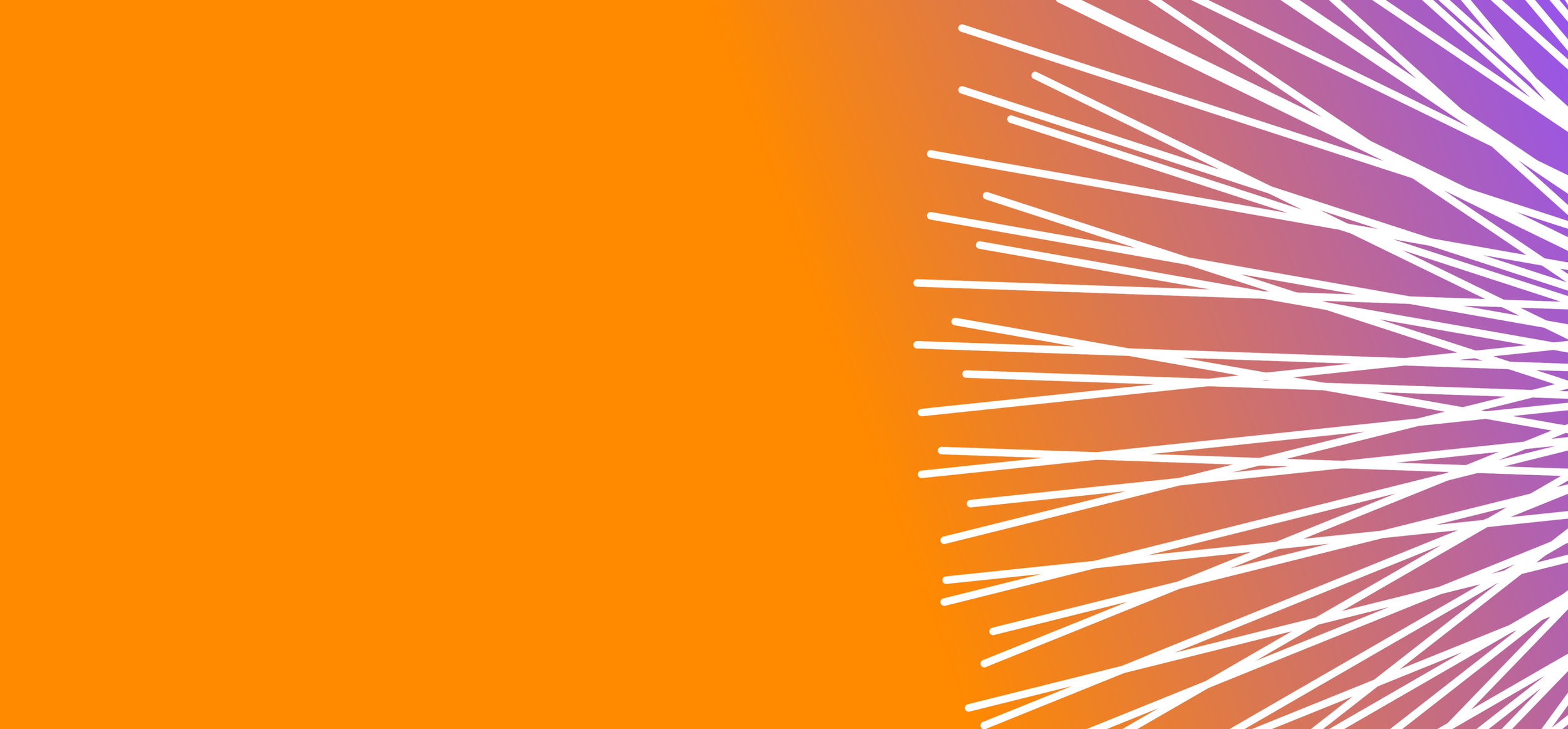 LINES RADIATING TO EMPHASIZE MOVEMENT