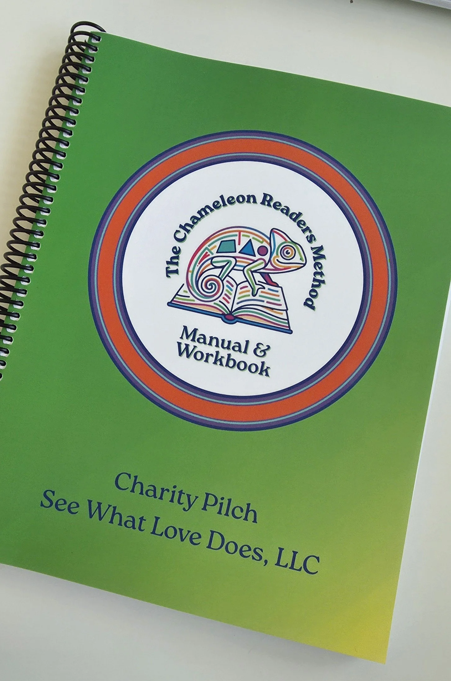 The Chameleon Reader Method Manual & Workbook (in person sale)