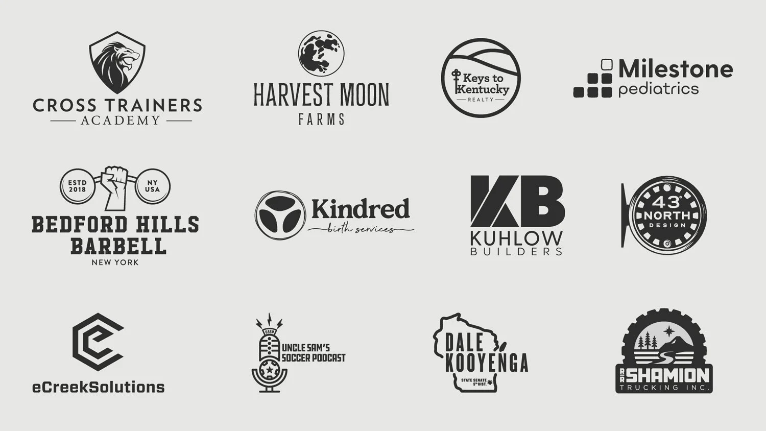 43 Degrees North Design Logo Design