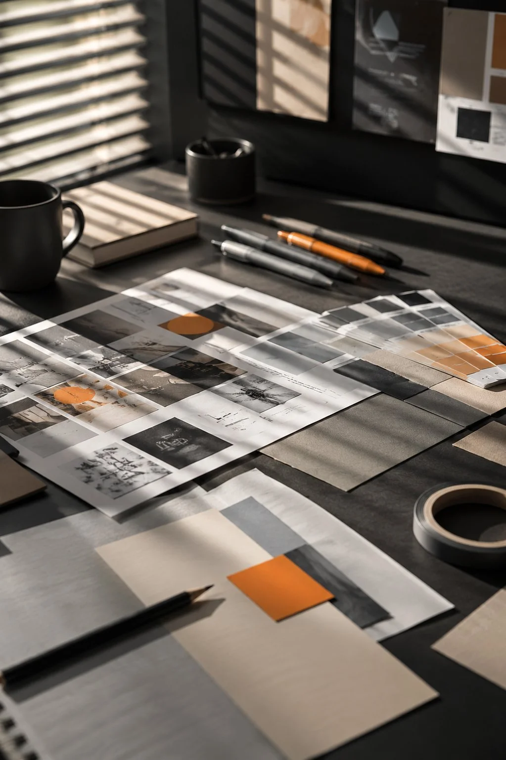 43 Degrees North Design, Brand identity design process and color studies