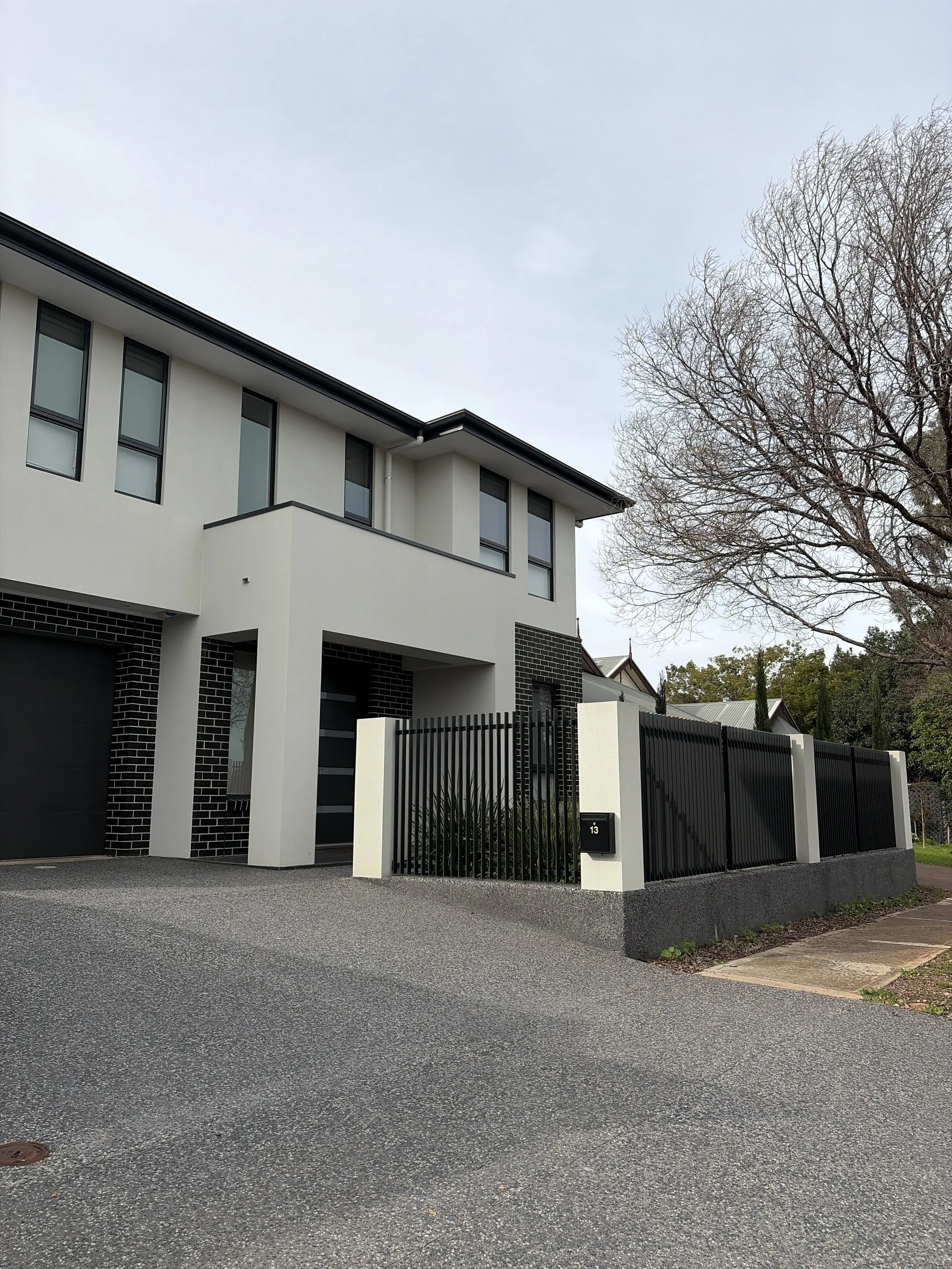 Custom home built by ACAT Build I Magill, South Australia, showcasing contemporary architecture and premium residential construction.