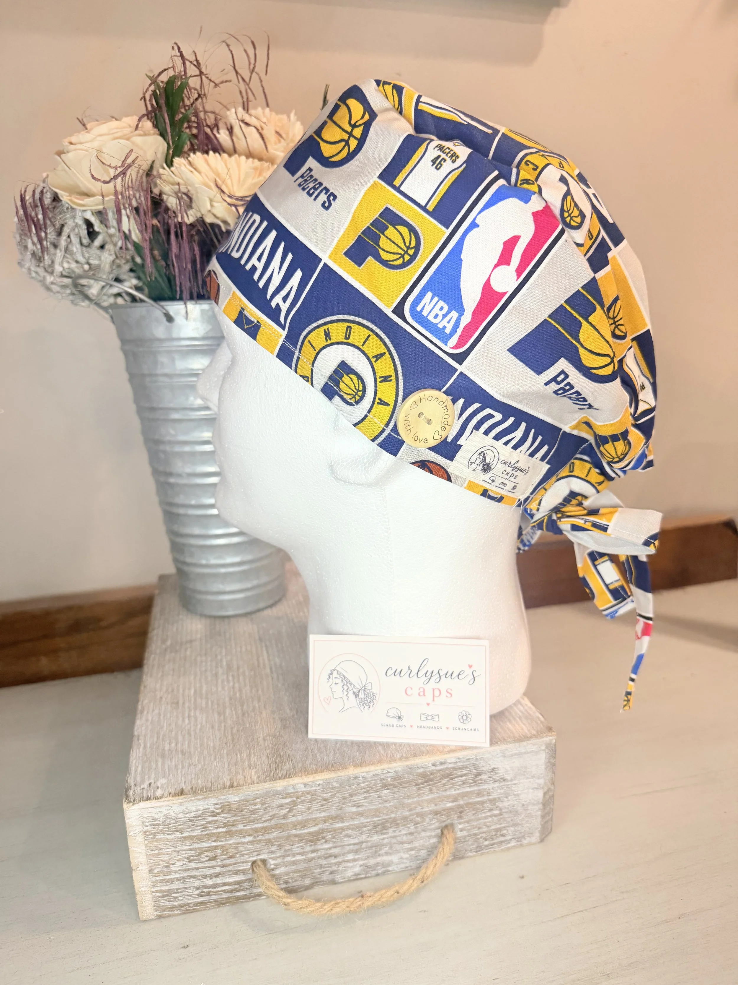 Pacers scrub cap