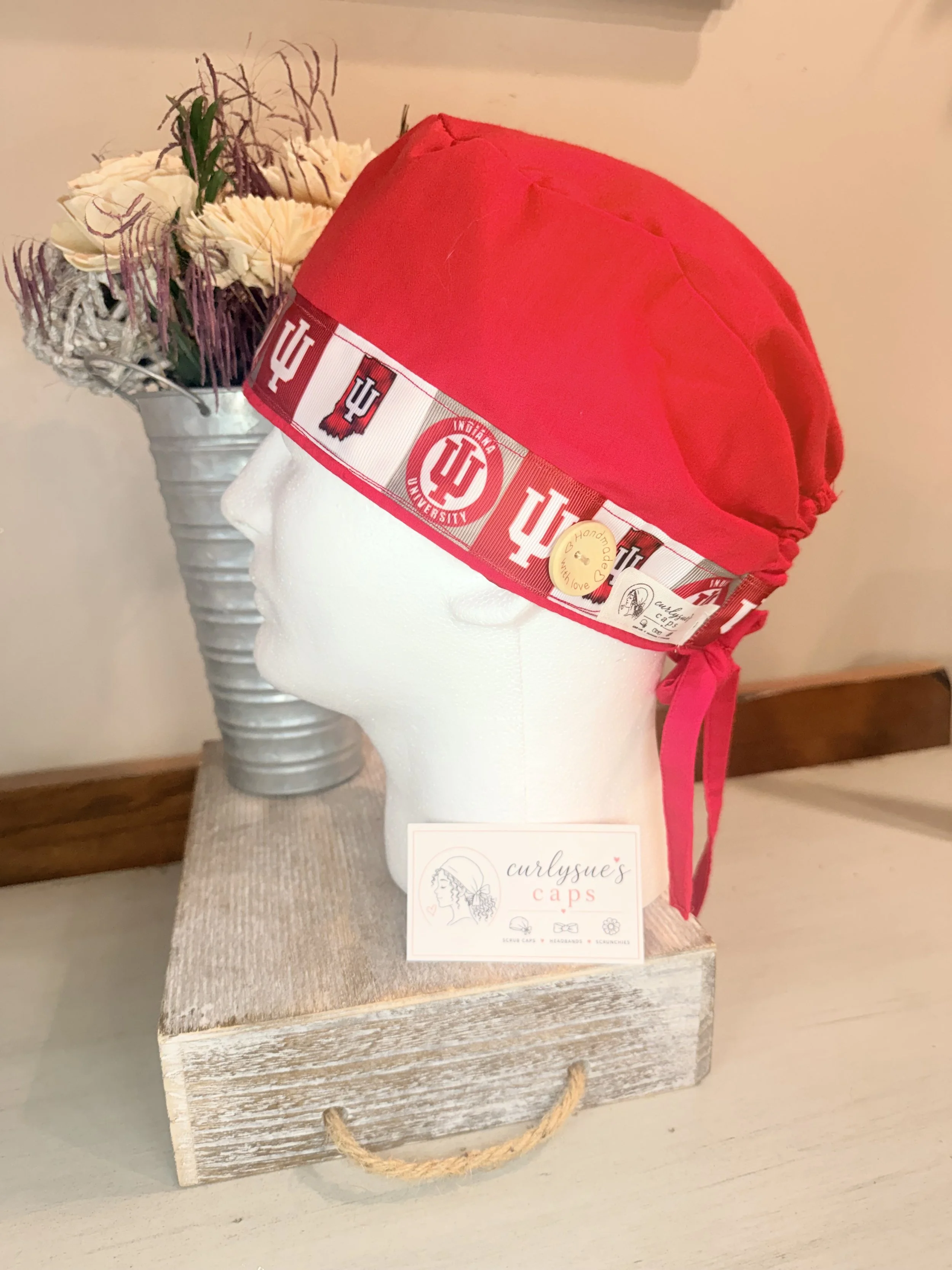IU scrub cap