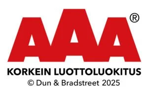 AAA Korkein luottoluokitus -tunnus