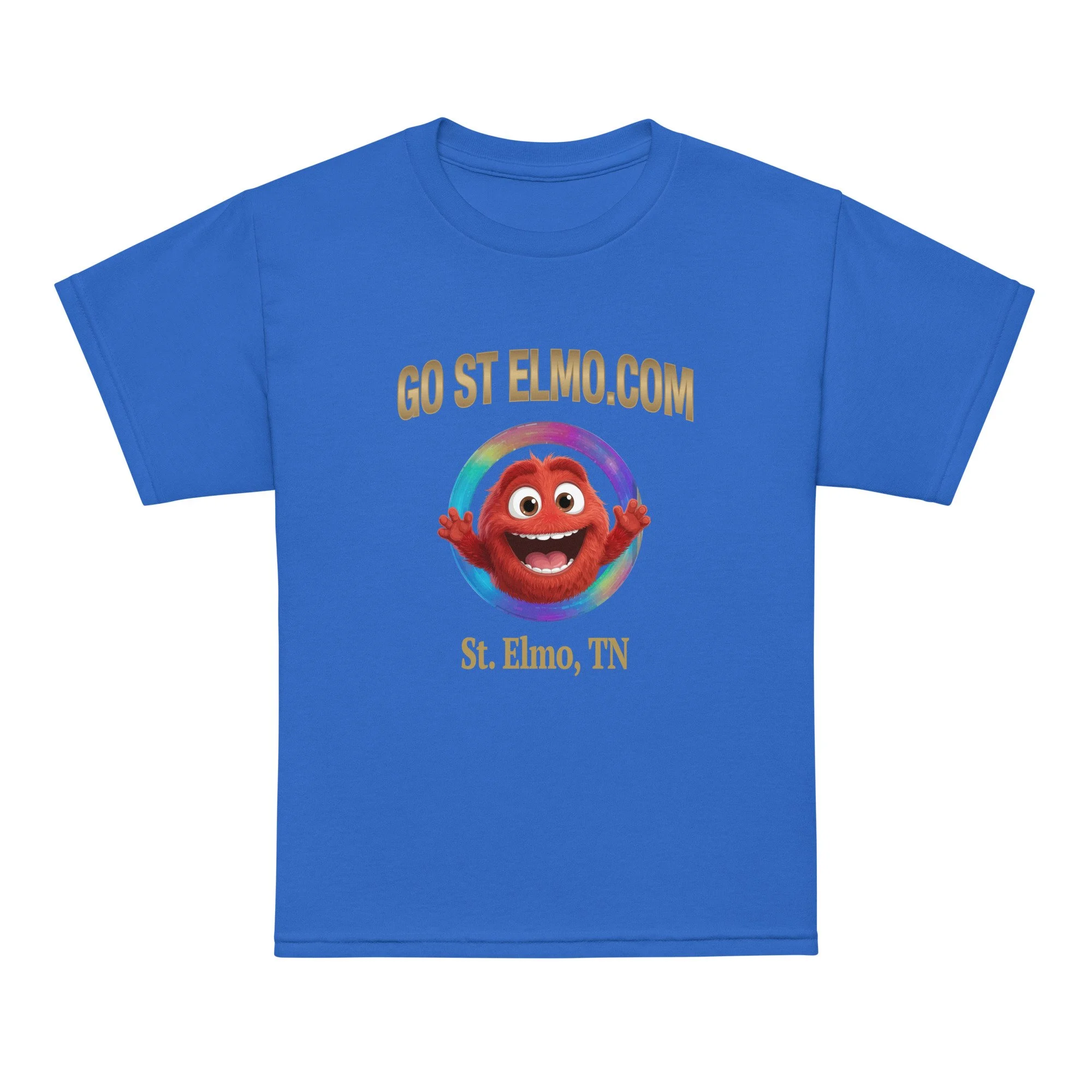 Go St. Elmo™ Kids T-Shirt | St. Elmo, Tennessee Souvenir | Chattanooga & Lookout Mountain Adventure TeeYouth t-shirt