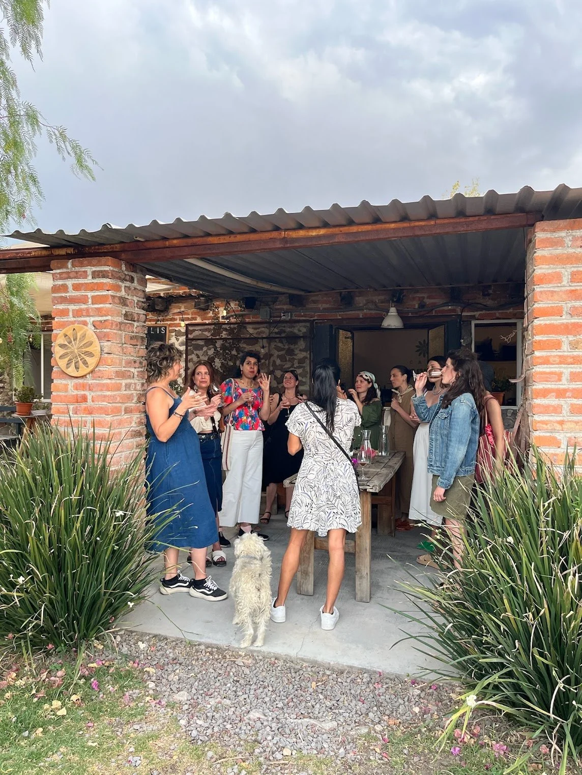 san miguel yoga retreat practice with emily