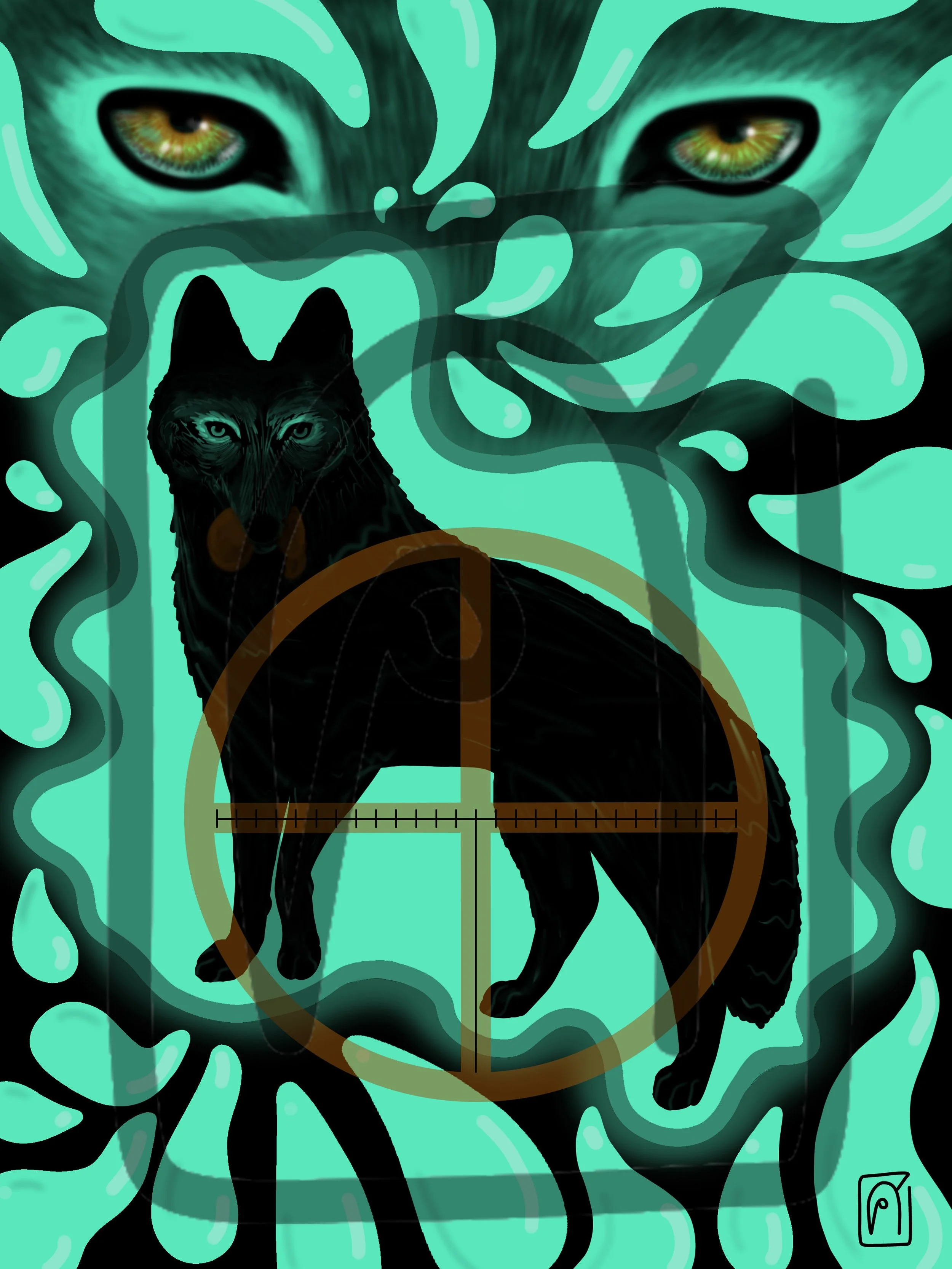 Culling Coyote, 2026,
Digital