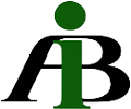 Logo for IAB with black and green letterings