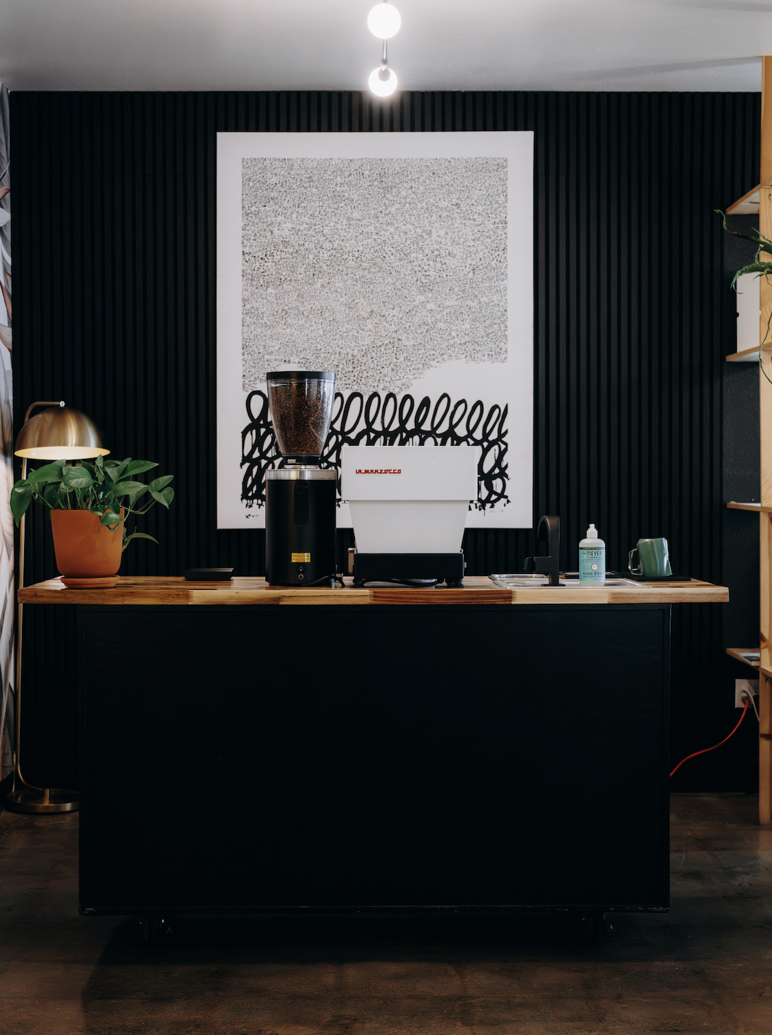 Event Coffee Cart with La Marzocco espresso machine