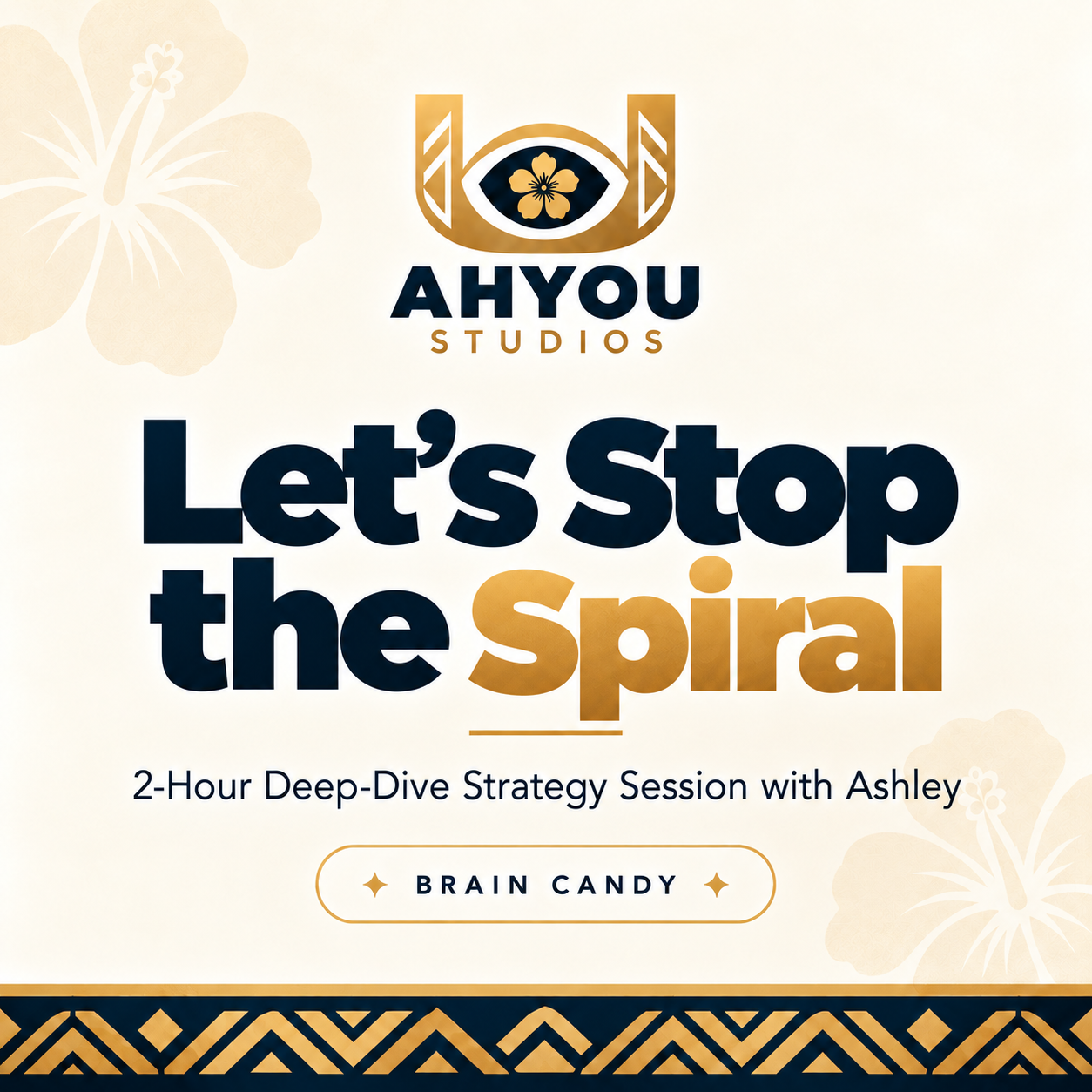 Let’s Stop the Spiral — 2-Hour Deep-Dive Strategy Session
