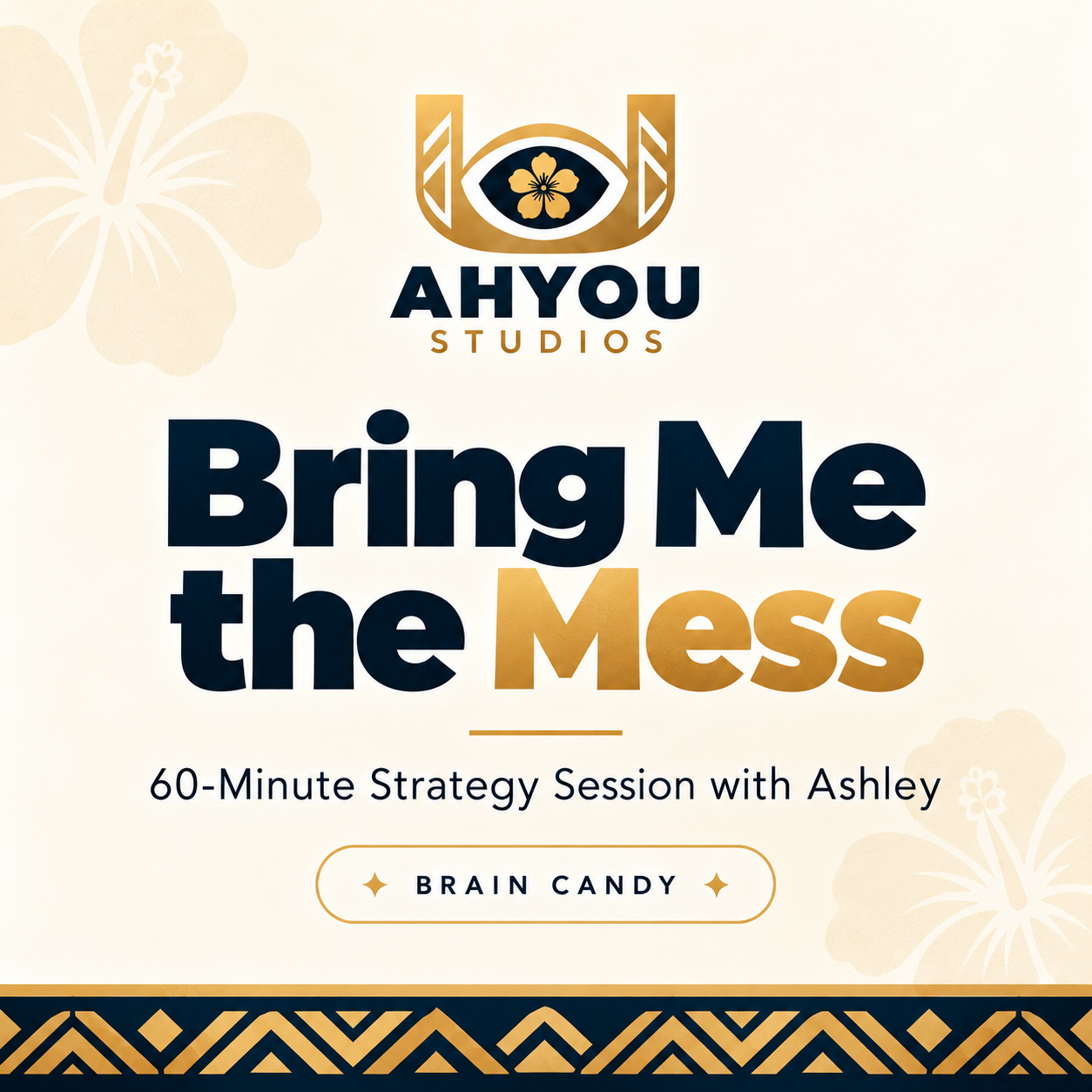 Bring Me the Mess — 60-Minute Strategy Session with Ashley
