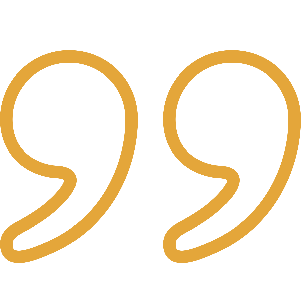 Graphic of two vintage gold telephone receivers facing each other with a small gap in between.