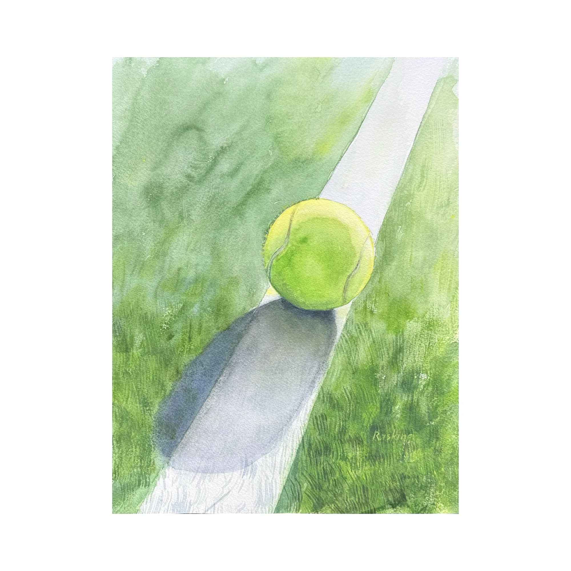 A Ball on Grass
