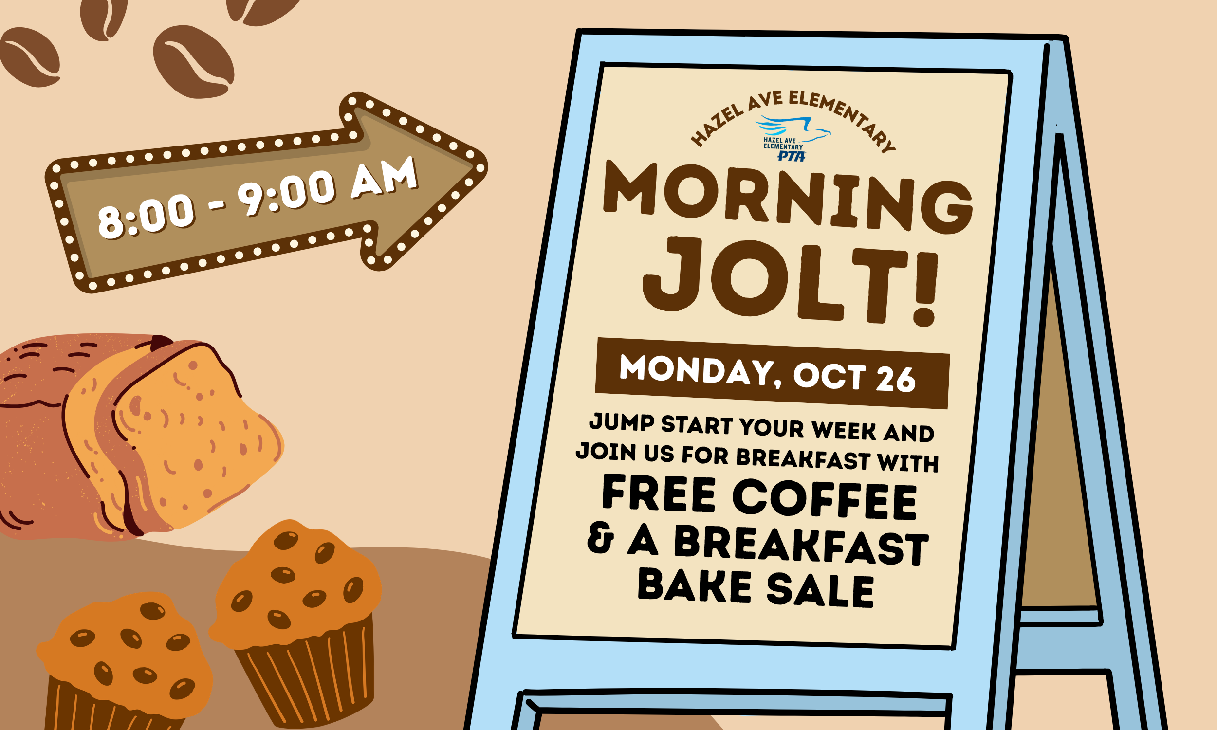 Morning Jolt &amp; Breakfast Bake Sale