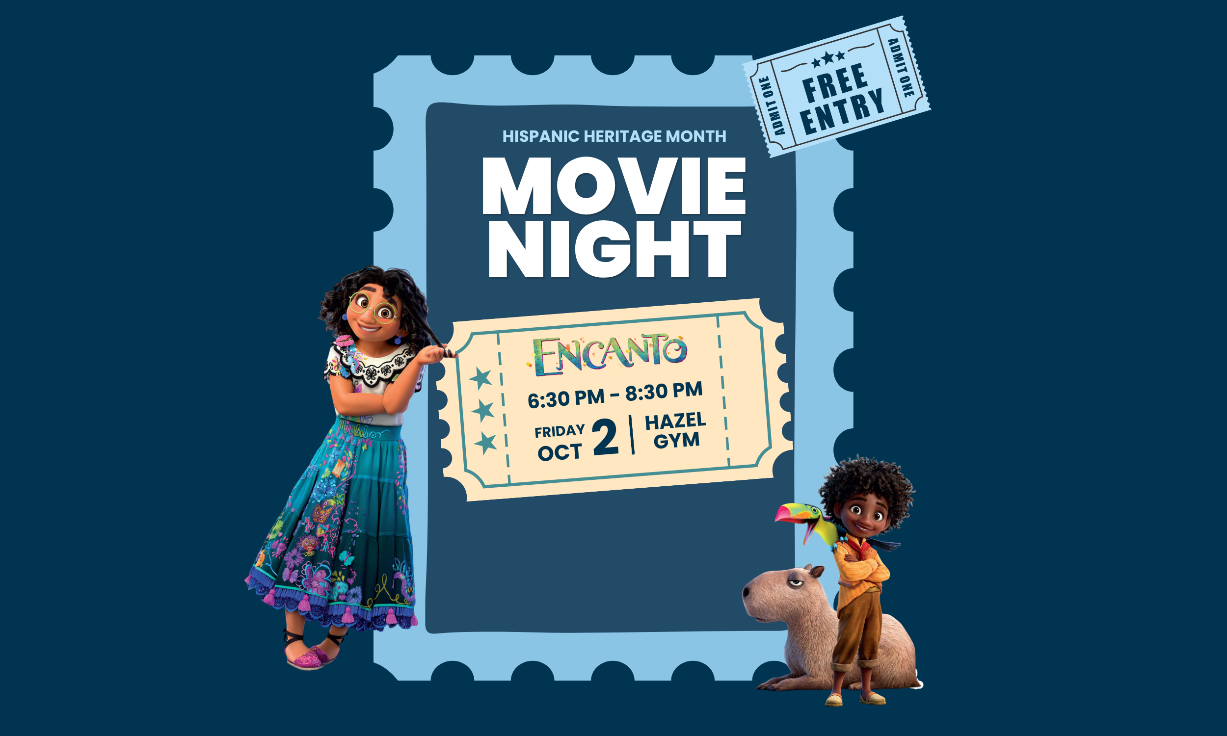 Hispanic Heritage Month: Movie Night