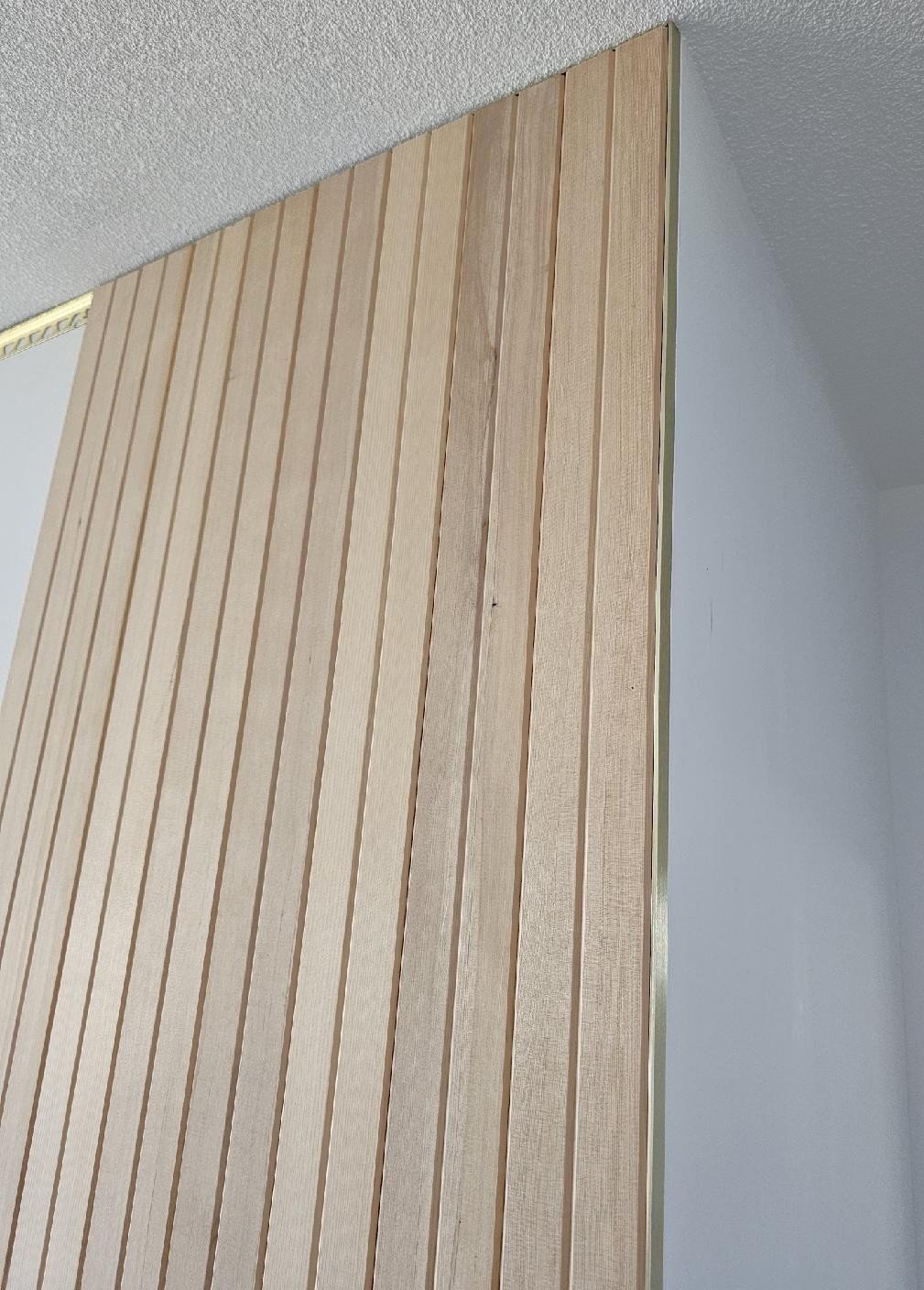 Before: Custom Shiplap Accent Wall