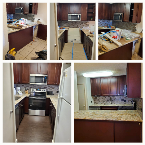 kitchen renovation process