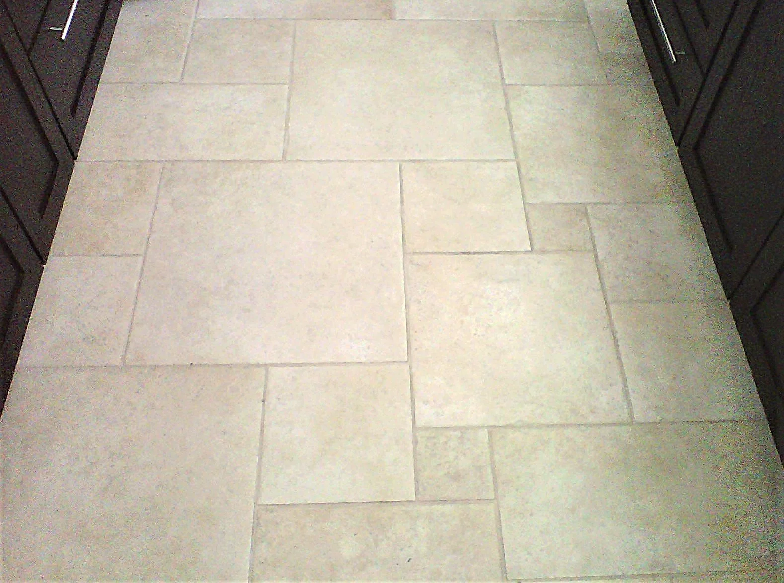 Kitchen Tile Floor install