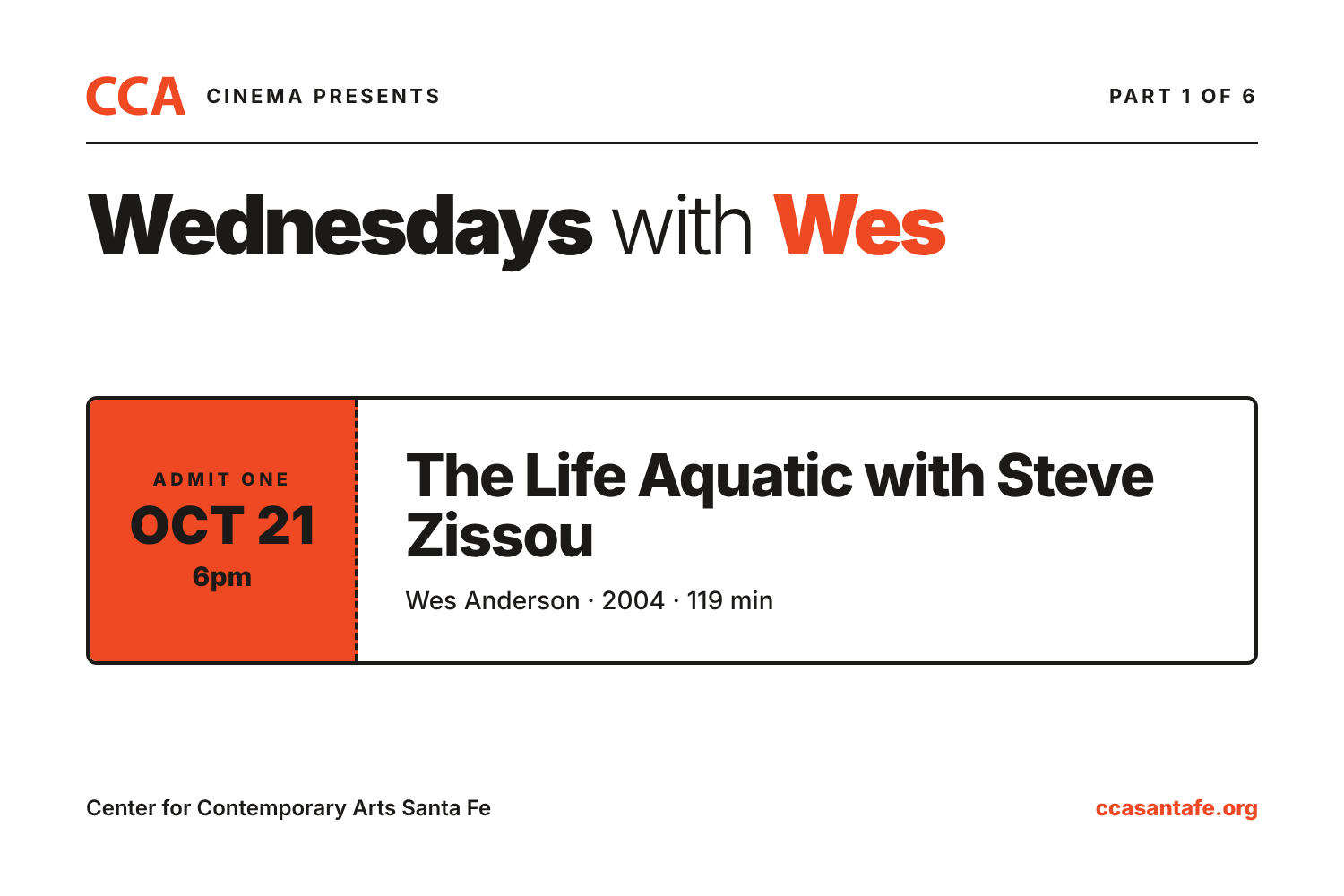 Wednesdays with Wes: The Life Aquatic with Steve Zissou