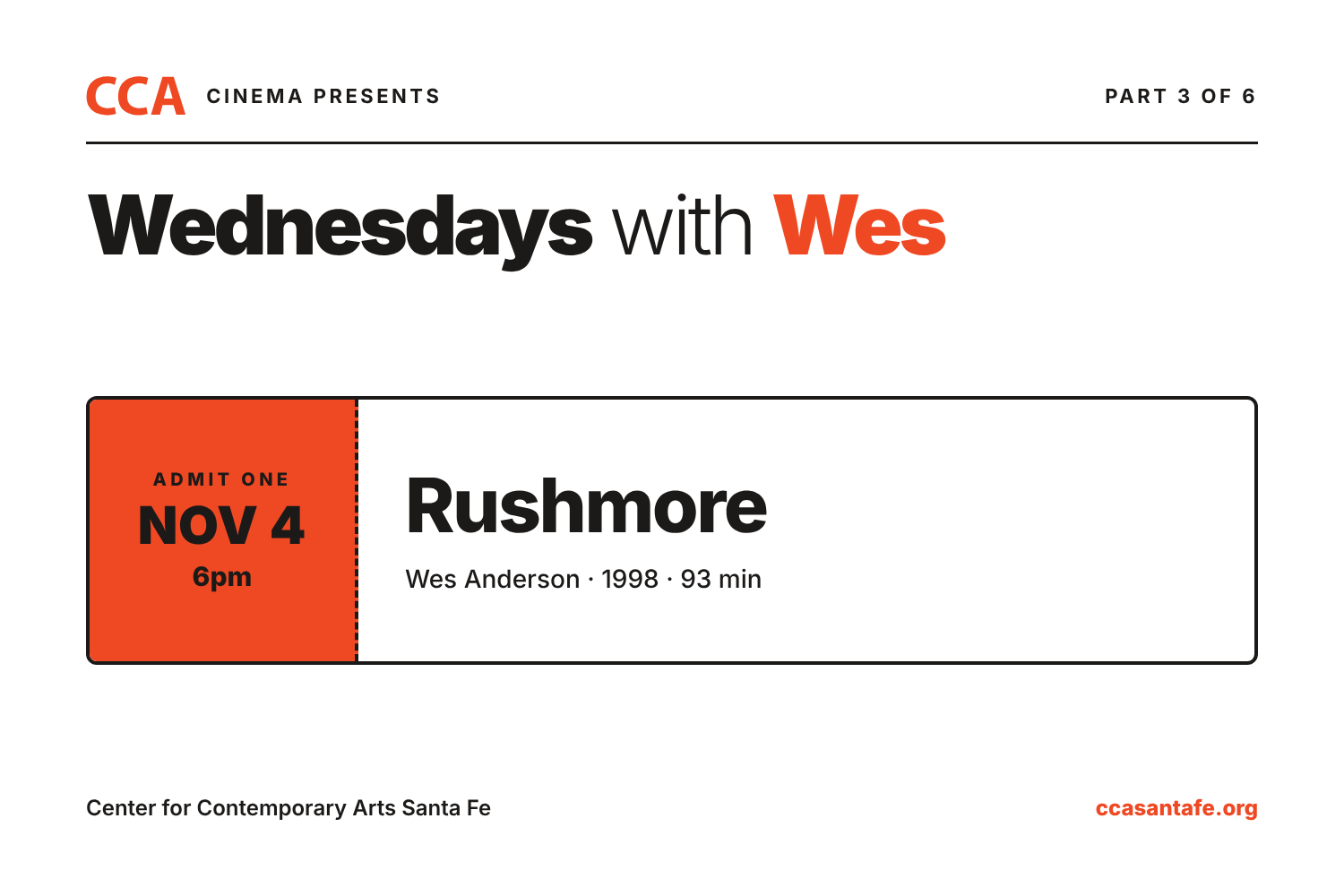 Wednesdays with Wes: Rushmore