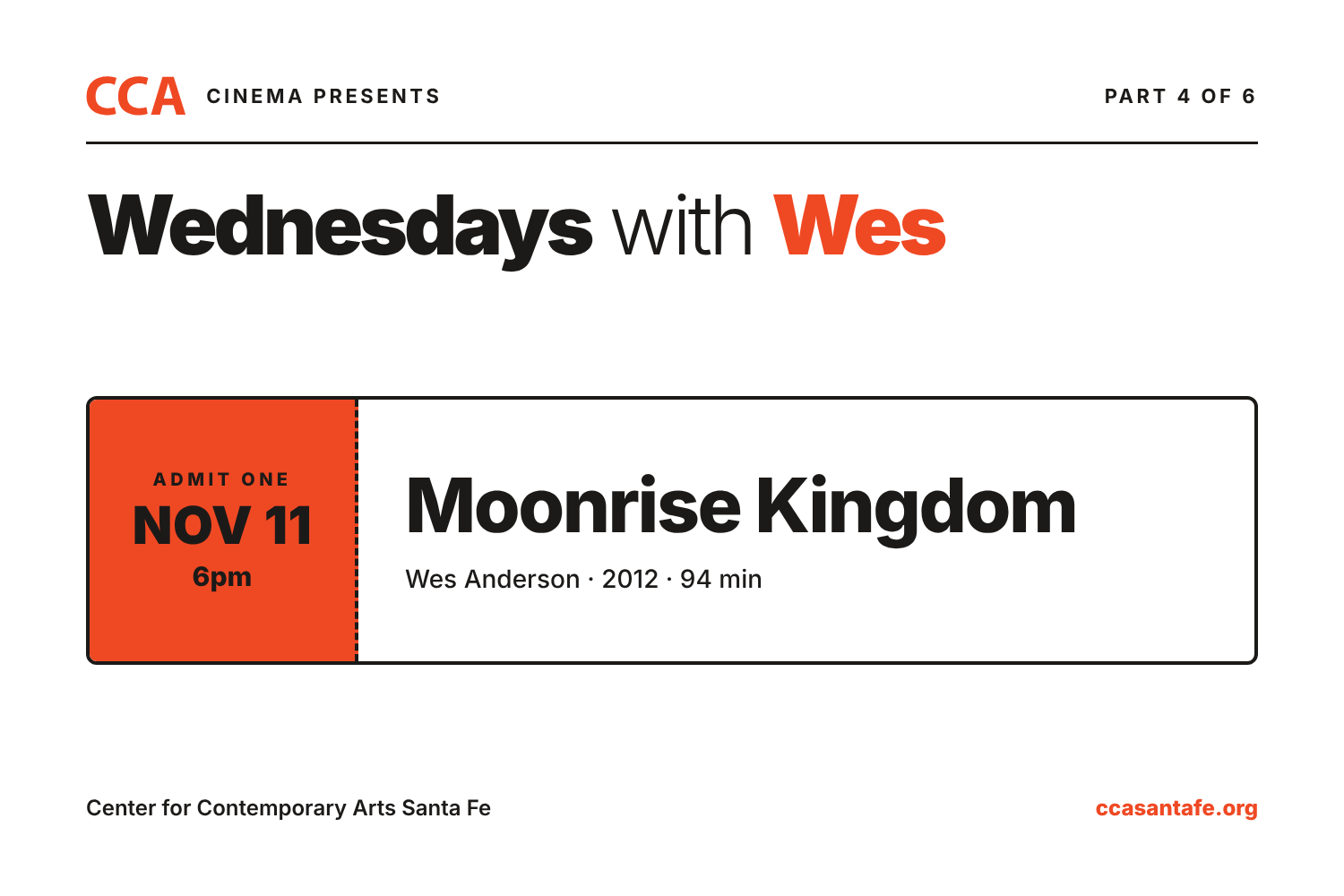 Wednesdays with Wes: Moonrise Kingdom