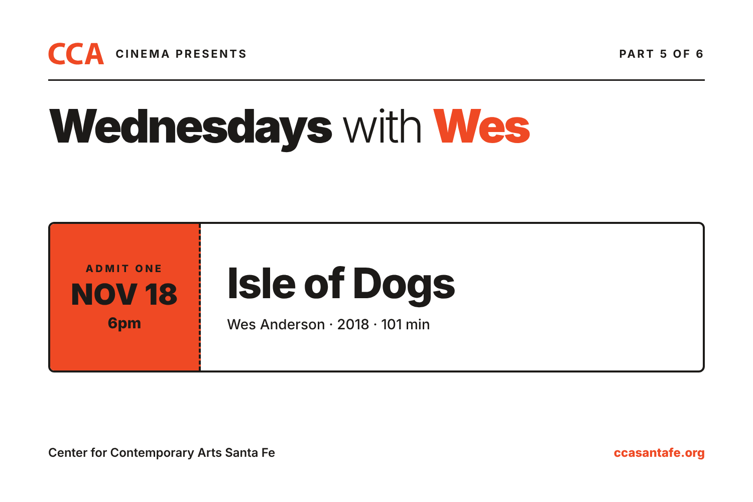 Wednesdays with Wes: Isle of Dogs