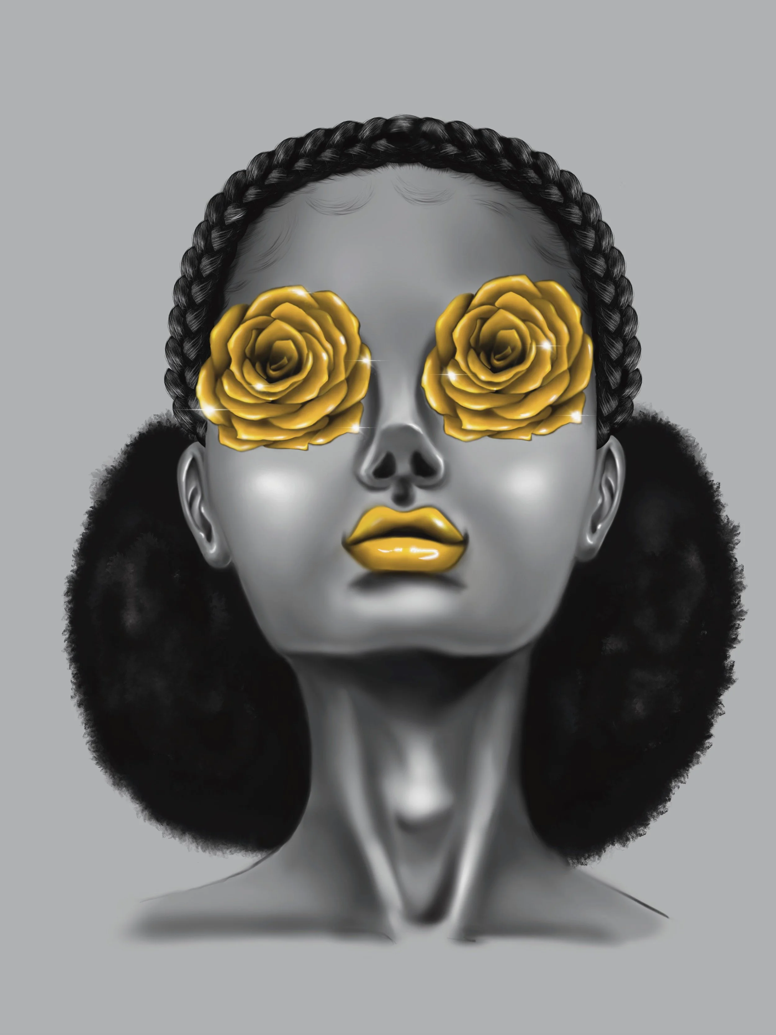 Bloom through the storm, 2021
Digital art