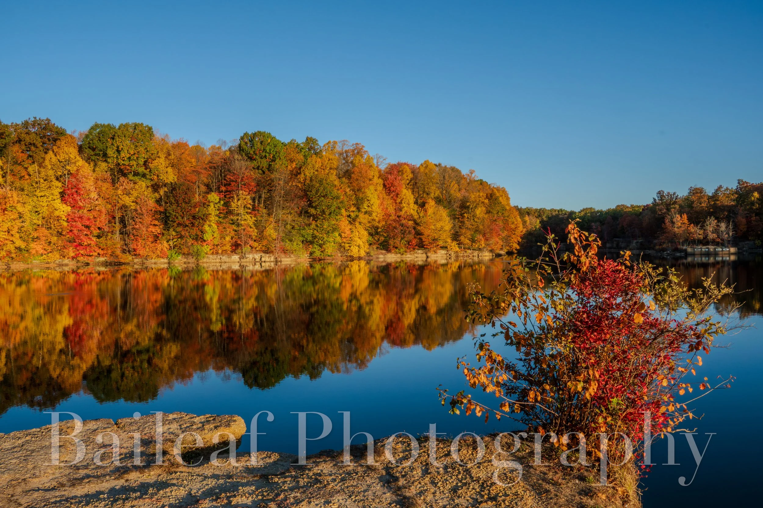 Fall at the Quarry (Nelson Ledges Quarry Park)