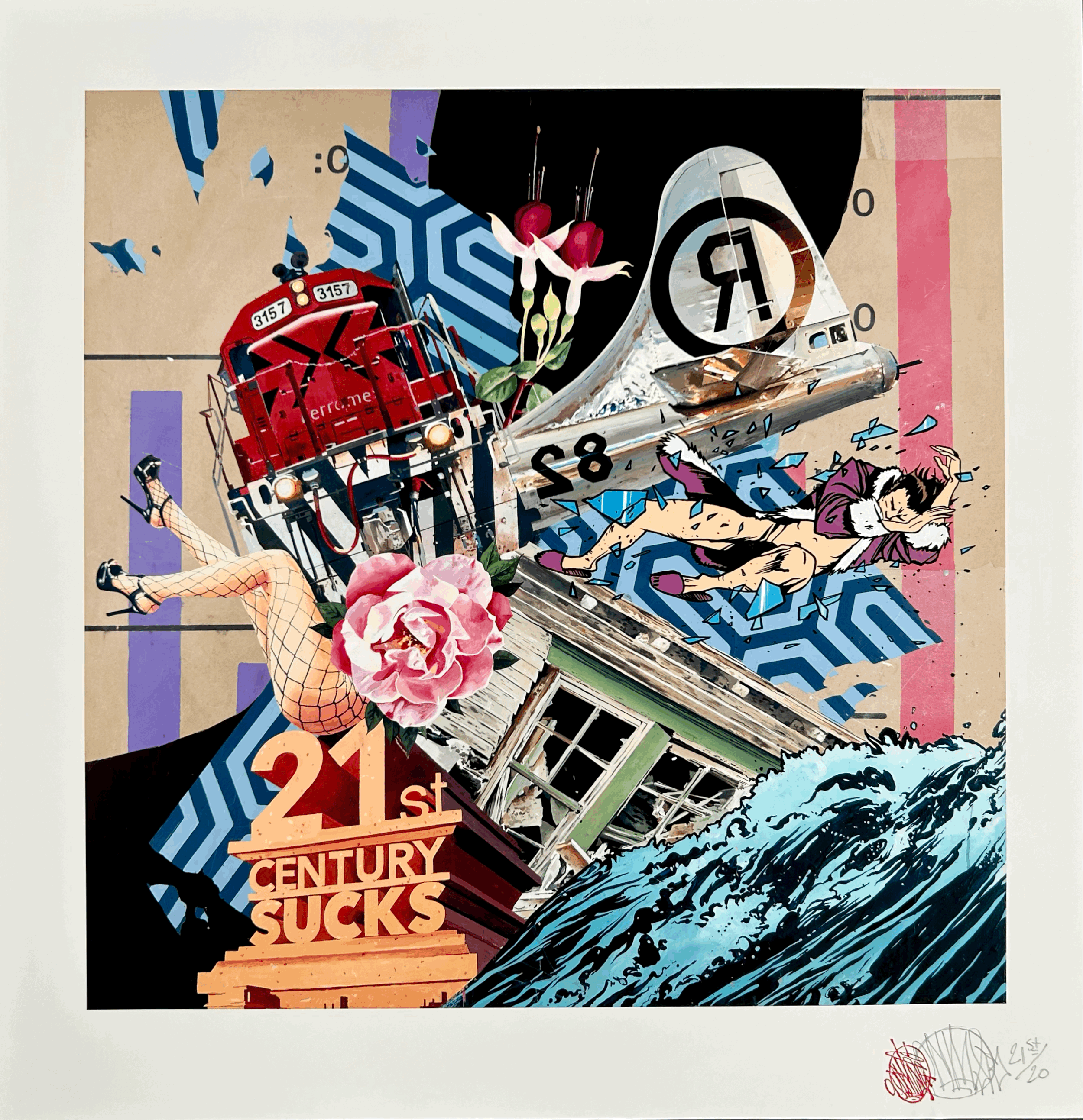 21st Century Sucks Art Print (Limited Stock)