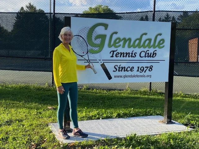 Proudly a competitive member of the Glendale Tennis Club in Pickering.