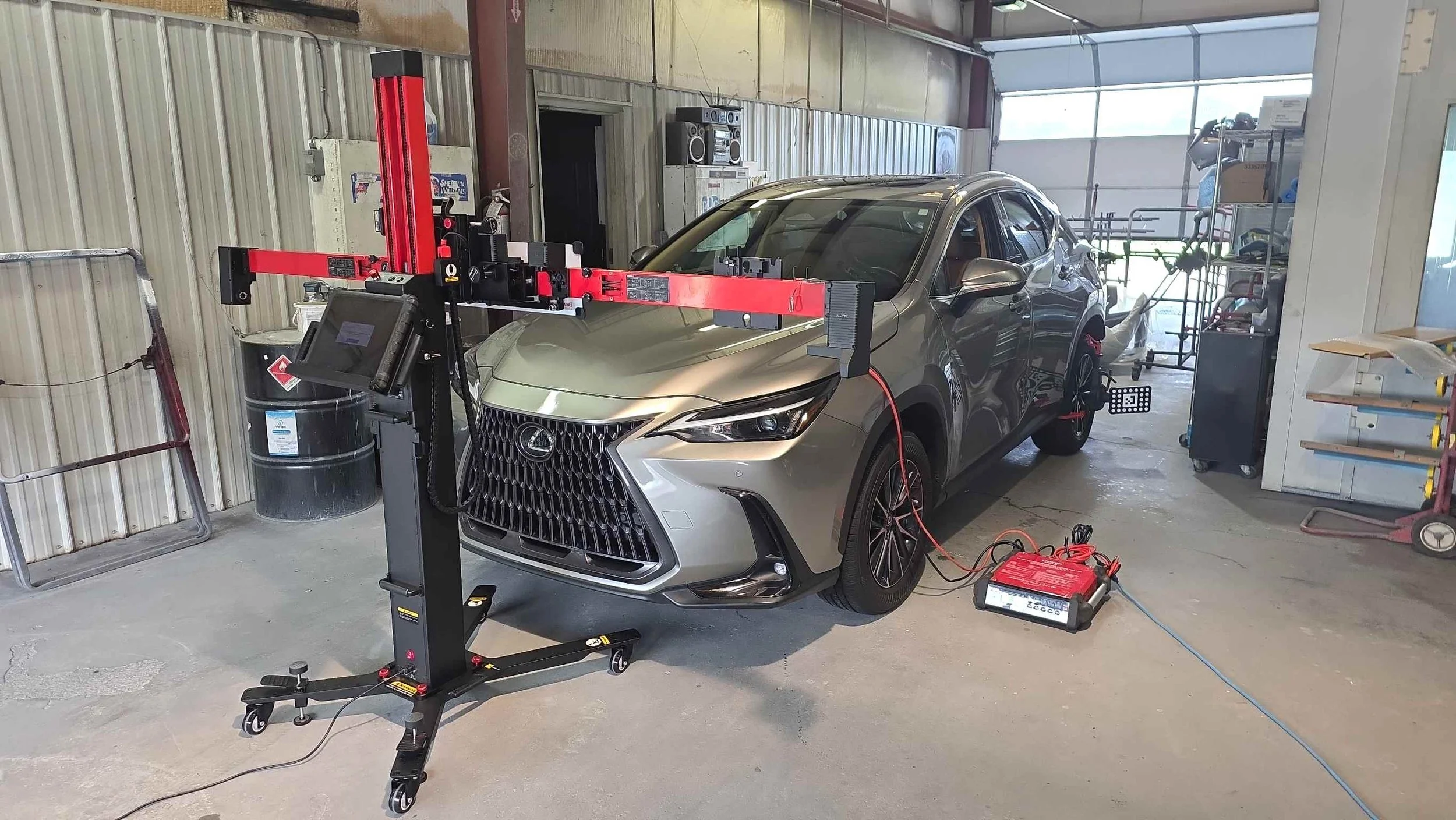 2023 Lexus NX 350 lane and front-recognition camera calibration with Autel IA700 at SCK Diagnostics