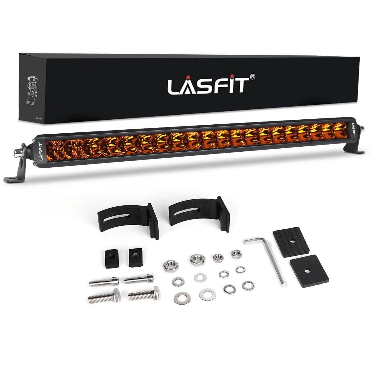 Lasfit22inchledslimsinglerowcombofloodspotbeamamberlightbar.jpg