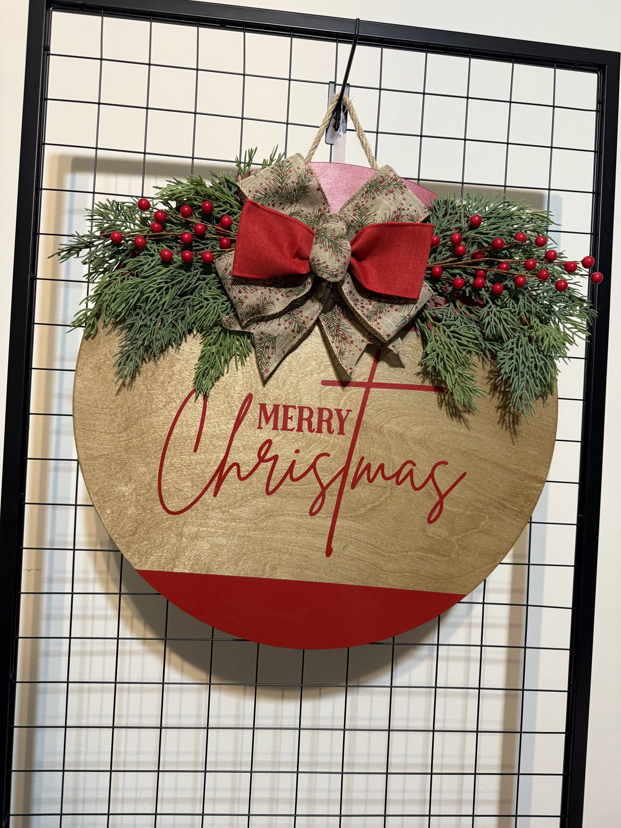 Merry Christmas Red -18"