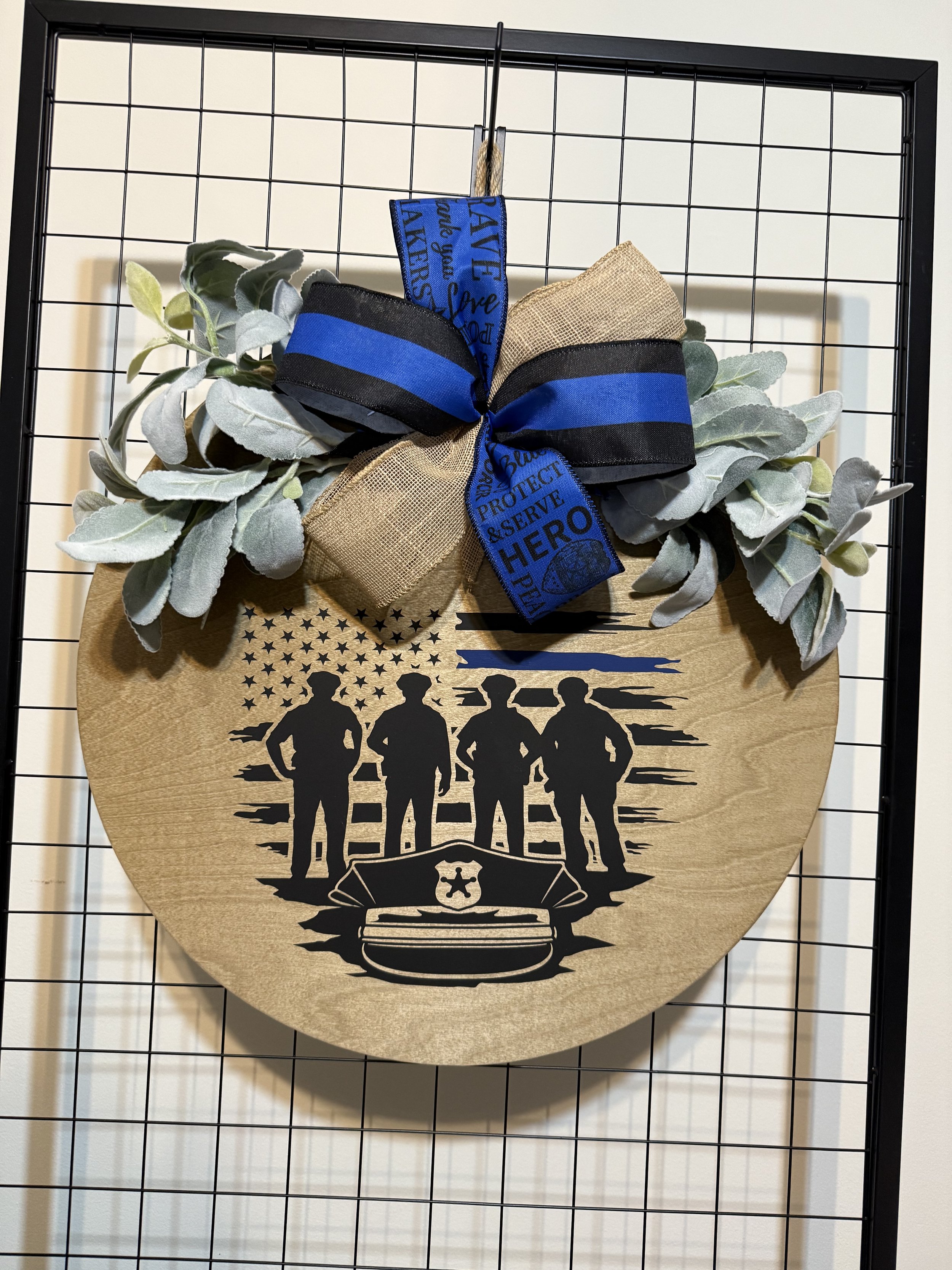 Back the Blue - 18"
