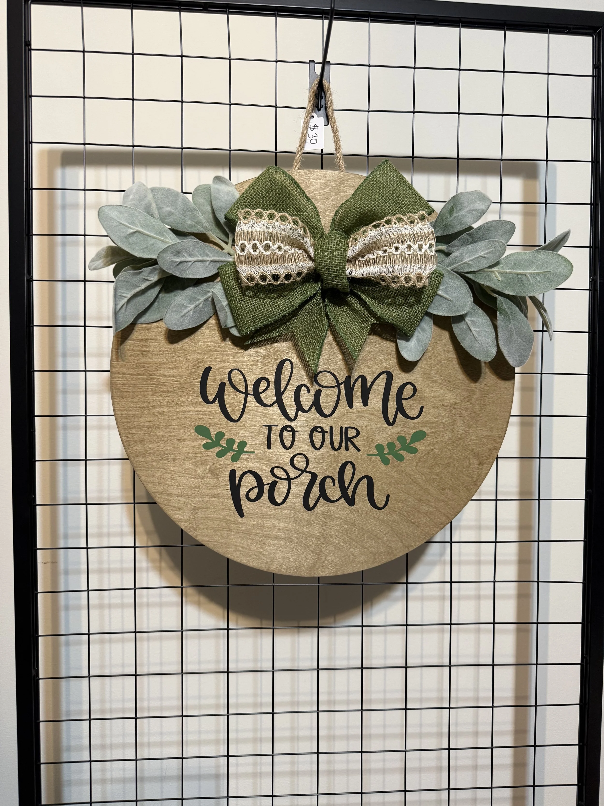 Welcome to our Porch - 15"