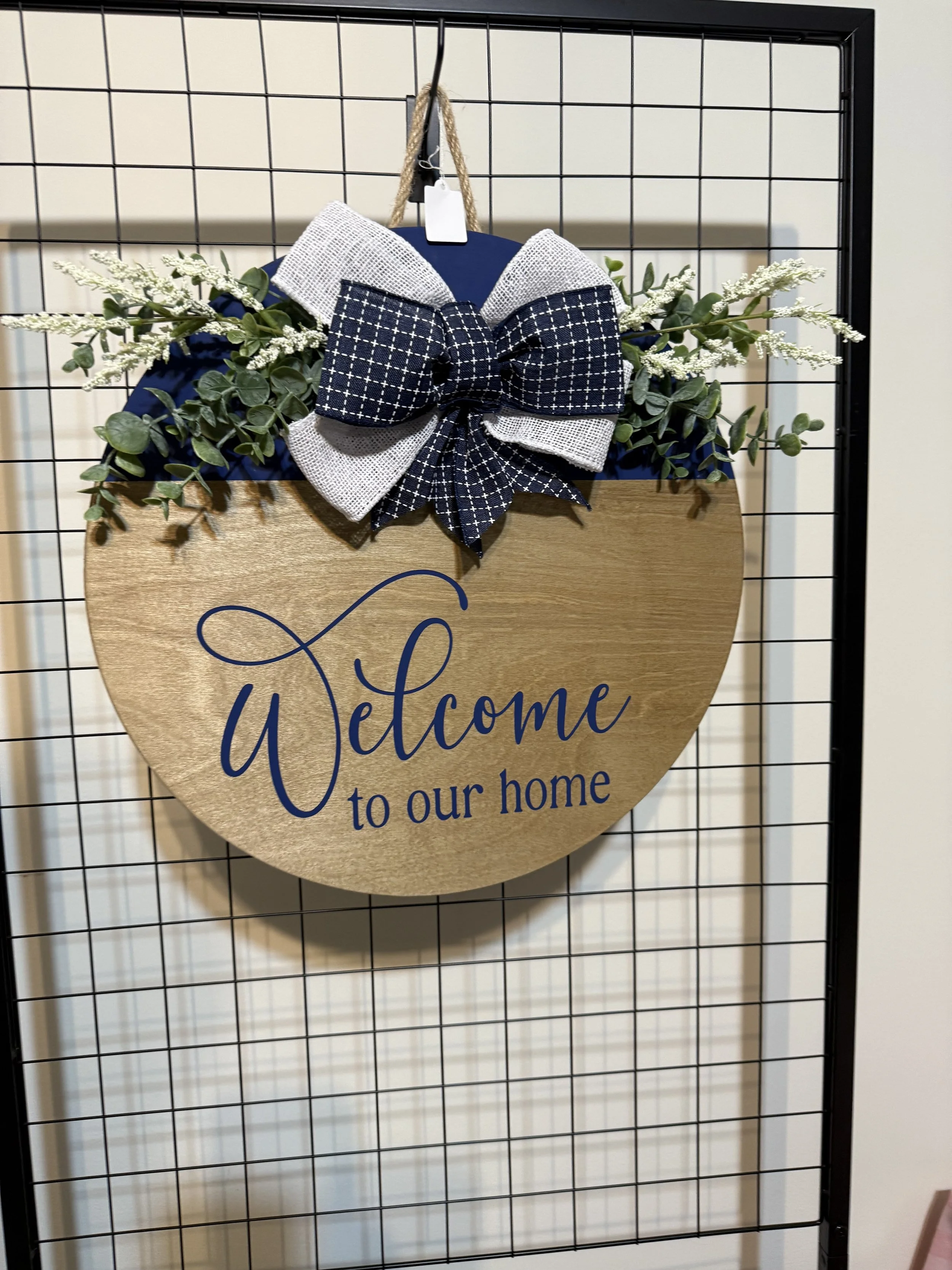 Welcome to our home - 15"