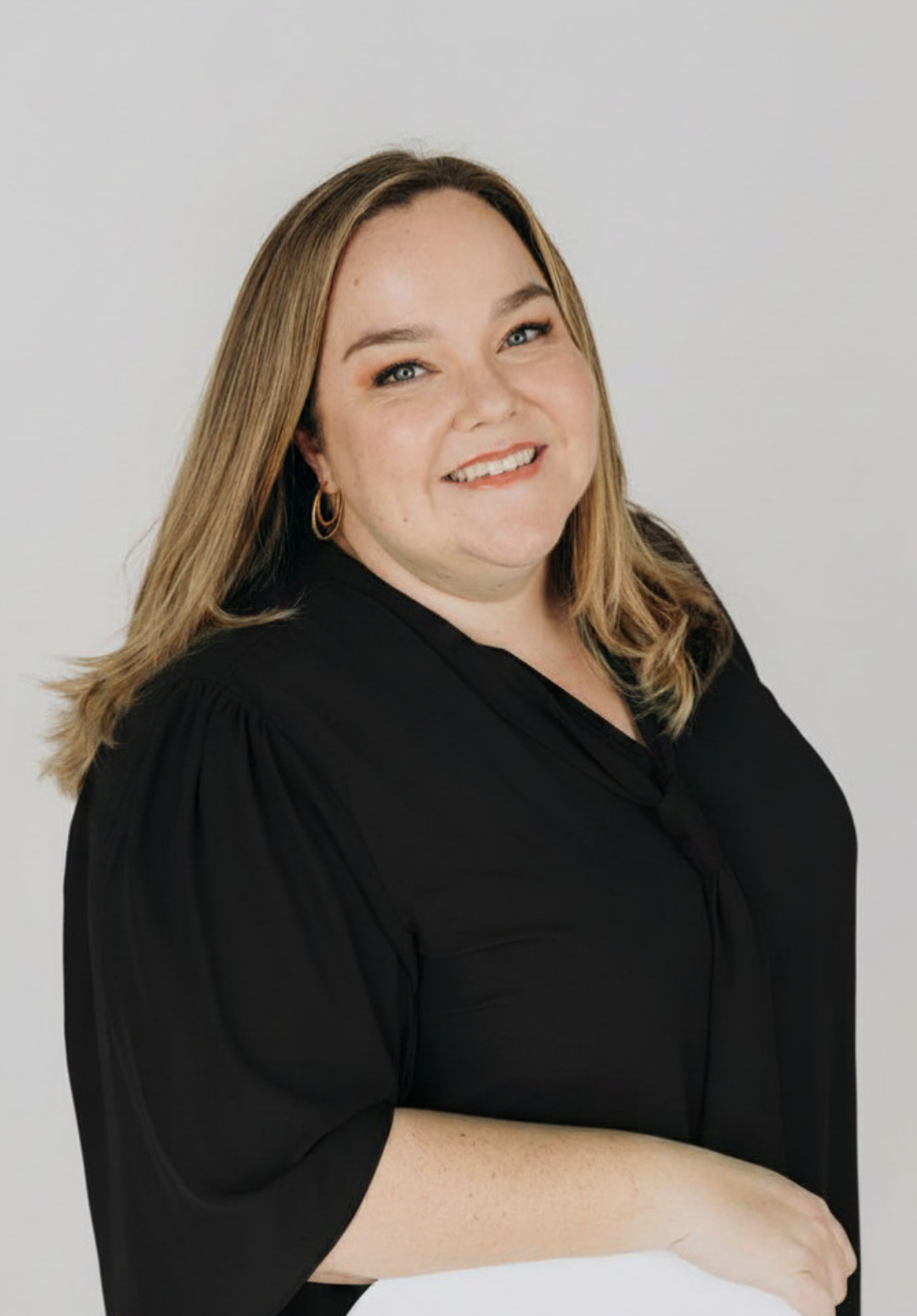 Portrait of Lindsey Camell, co-founder of Camell Collective.