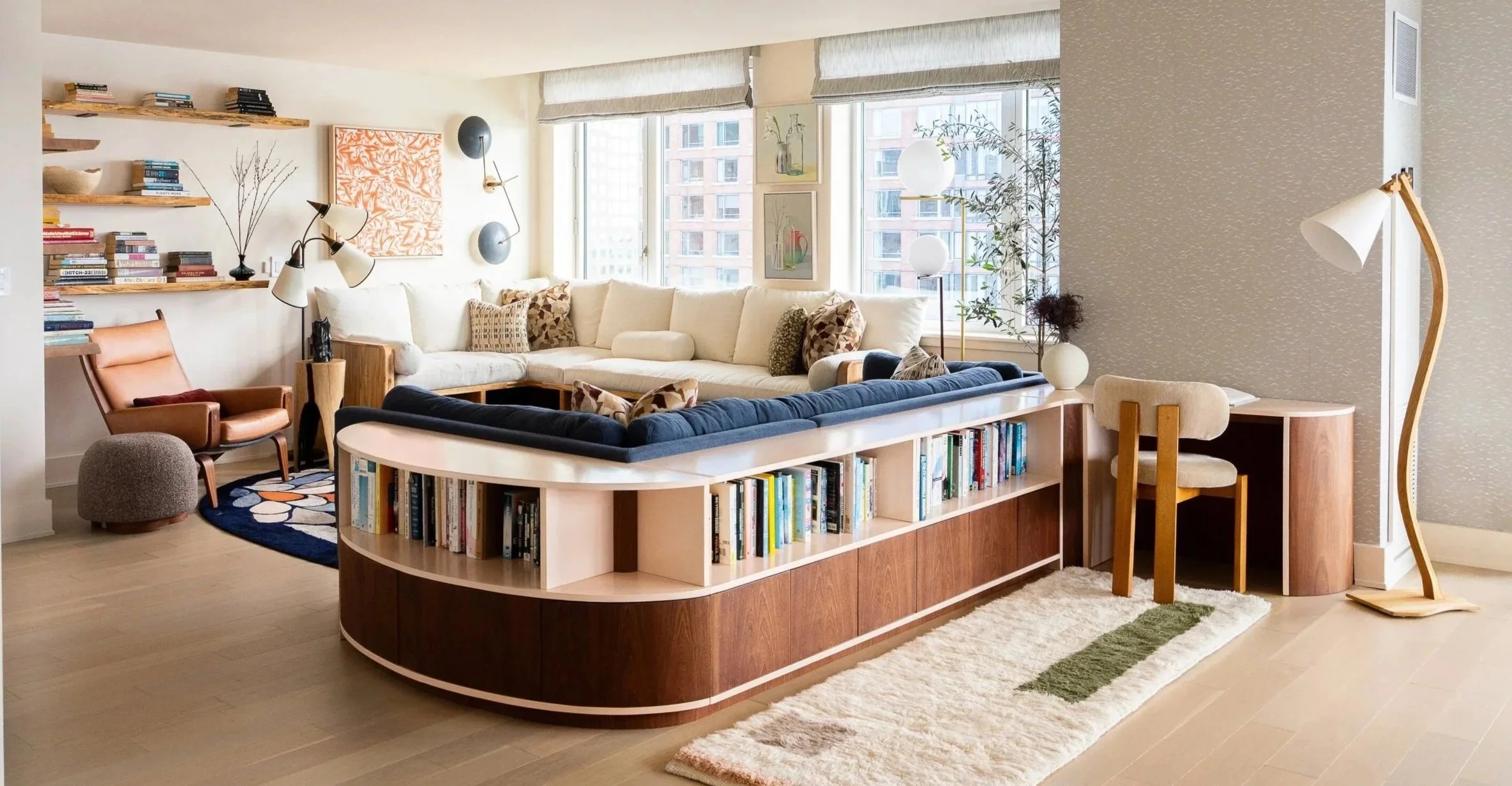 NOTATION CREDENZA | concrete · mahogany
