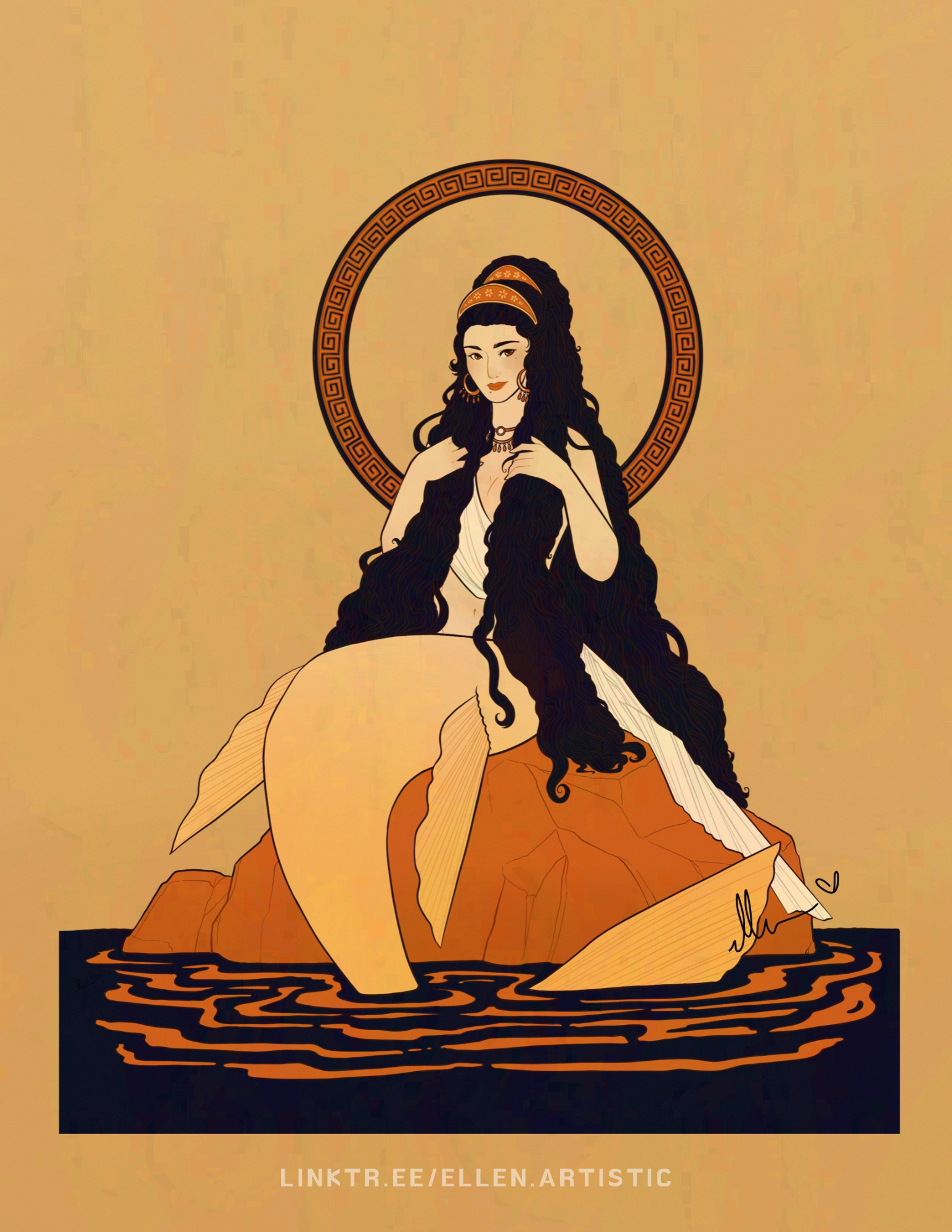 Ancient Greek Mermaid