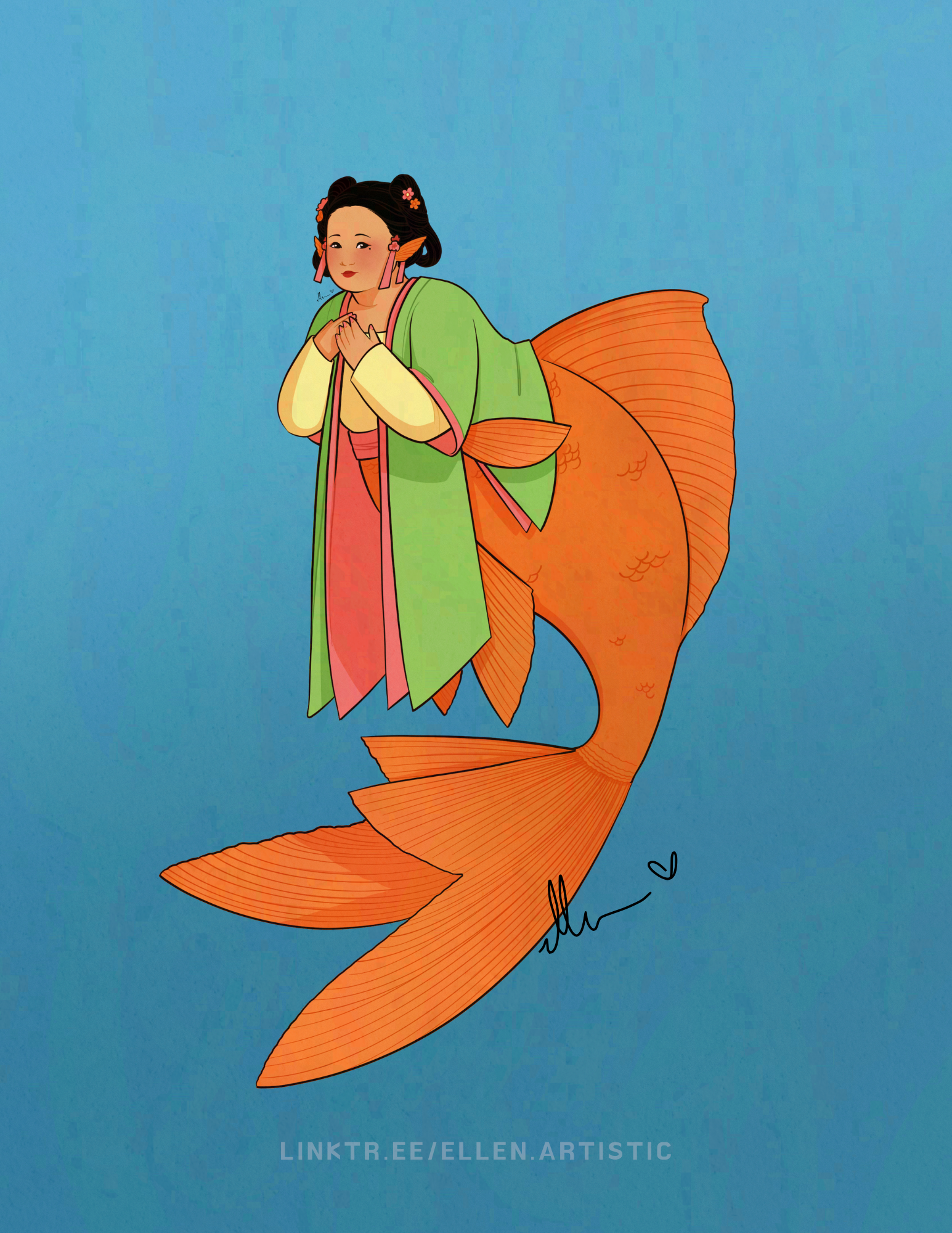 Song Dynasty Mermaid