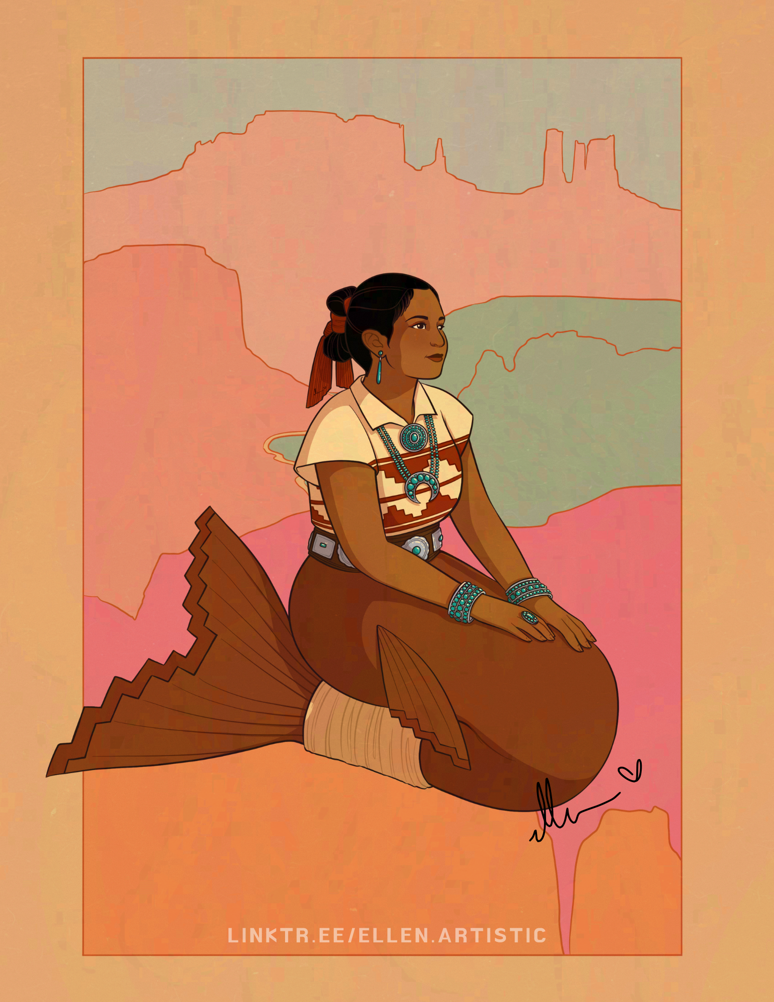 Diné Mermaid