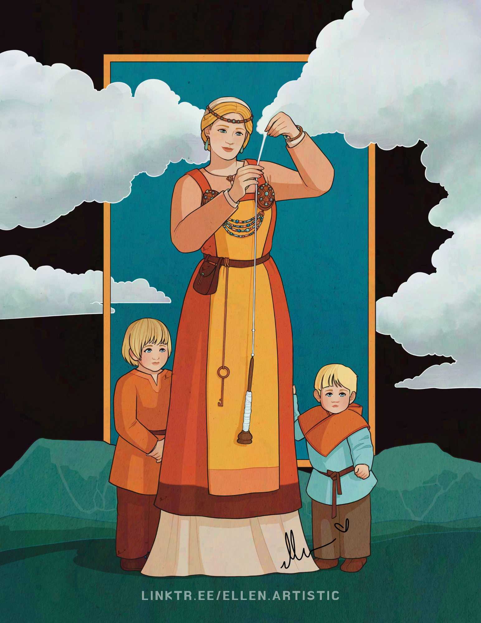 Norse Goddess: Frigg