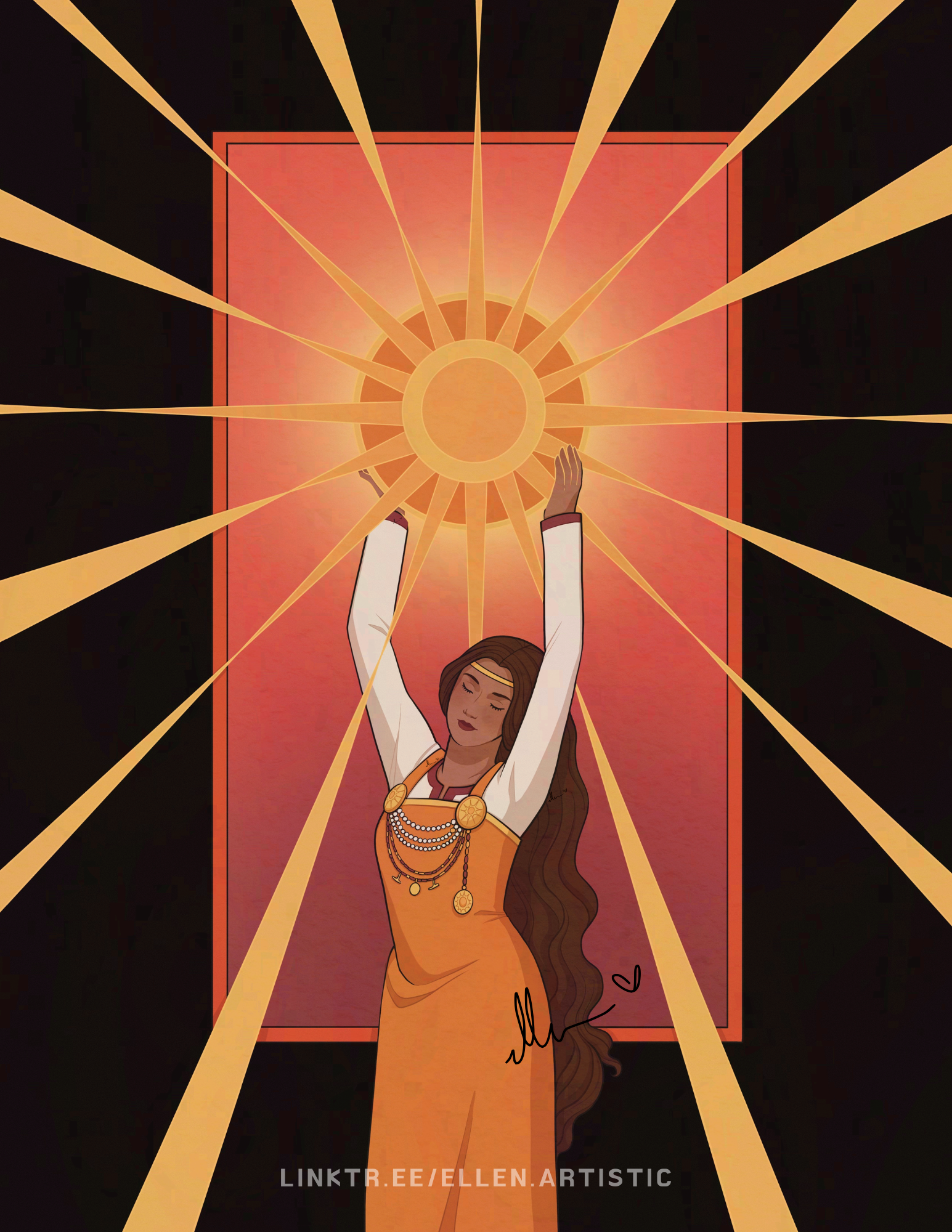 Norse Goddess: Sol