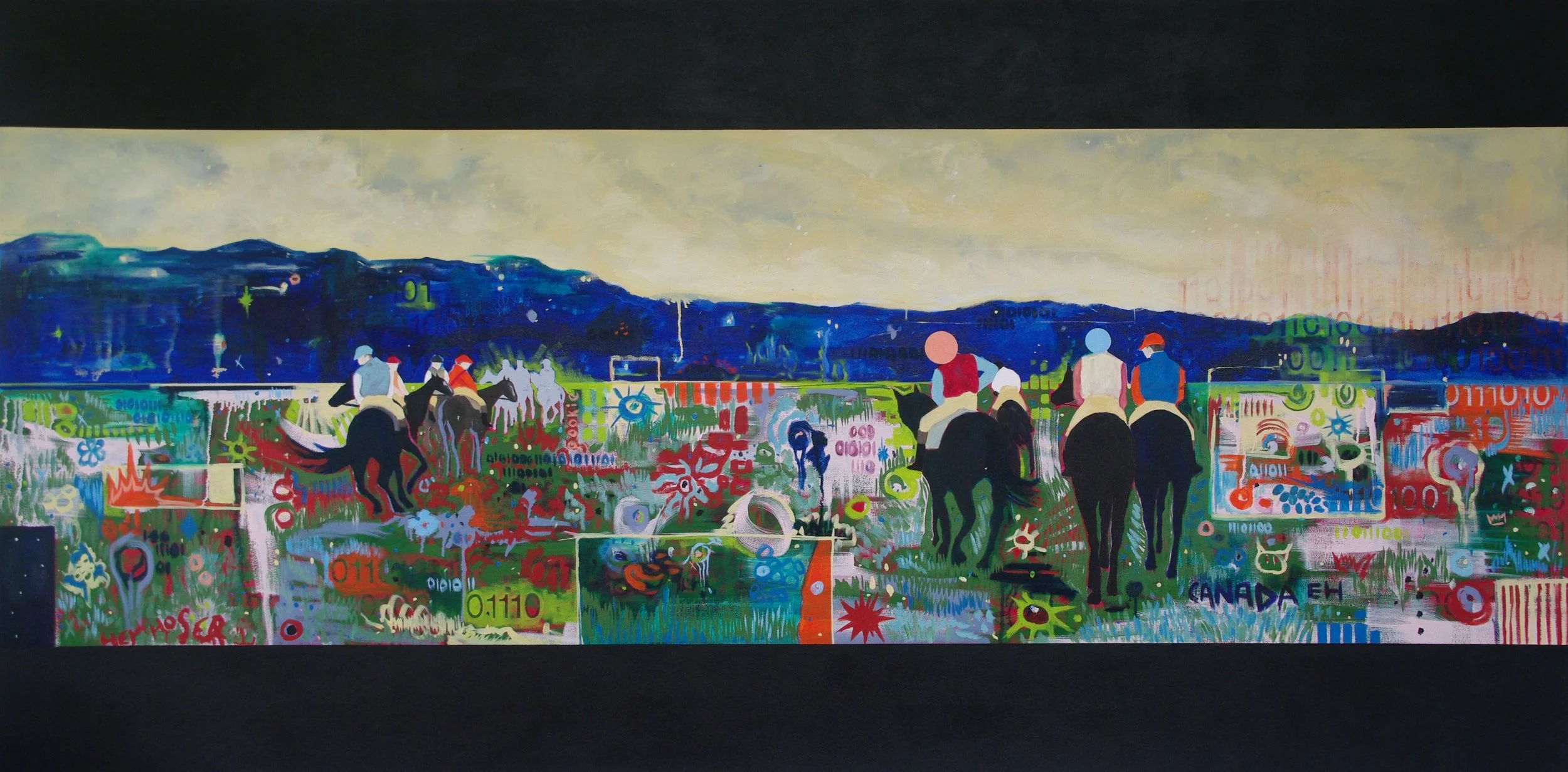 Stacey Nadine Malysh_BALDESSARI'S RIDE AT LONGCHAMP, MR. SPOCK_59X95in_oil on canvas.JPG