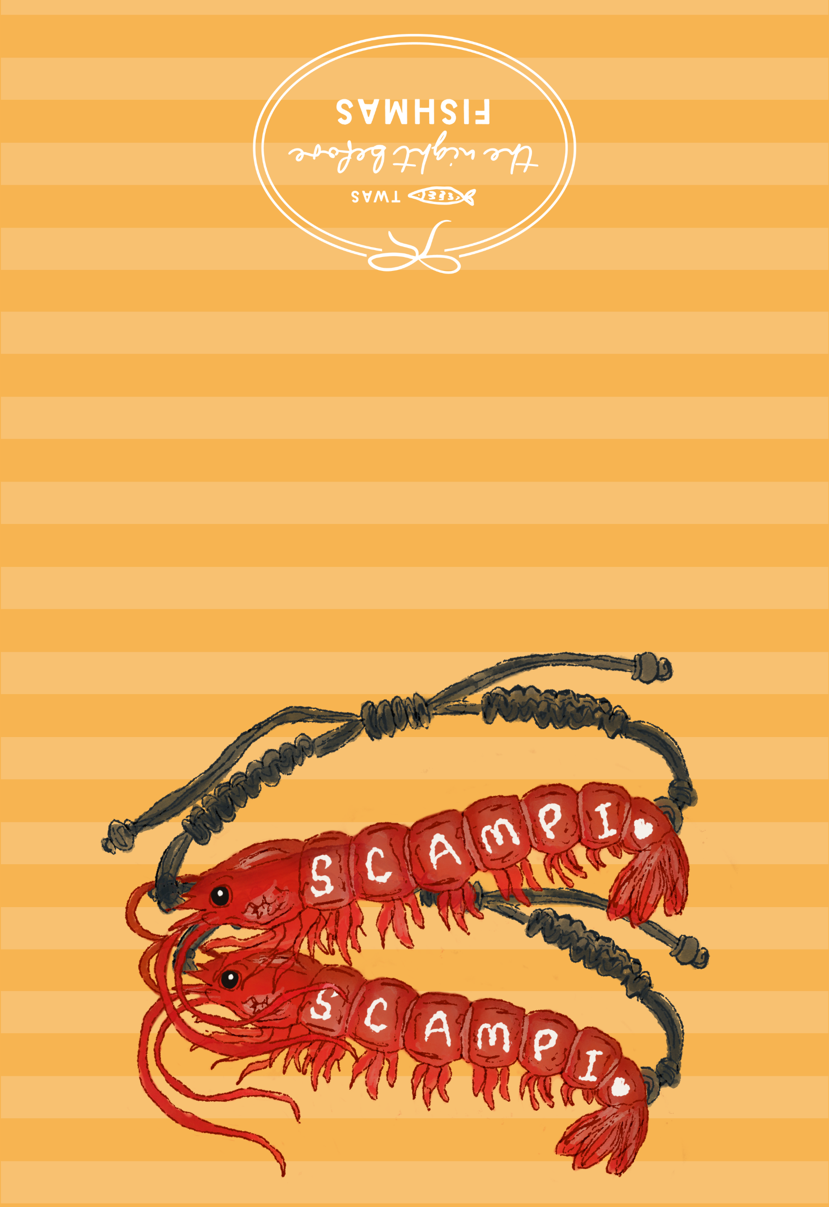 Tea Towel - Friendshrimp Bracelet