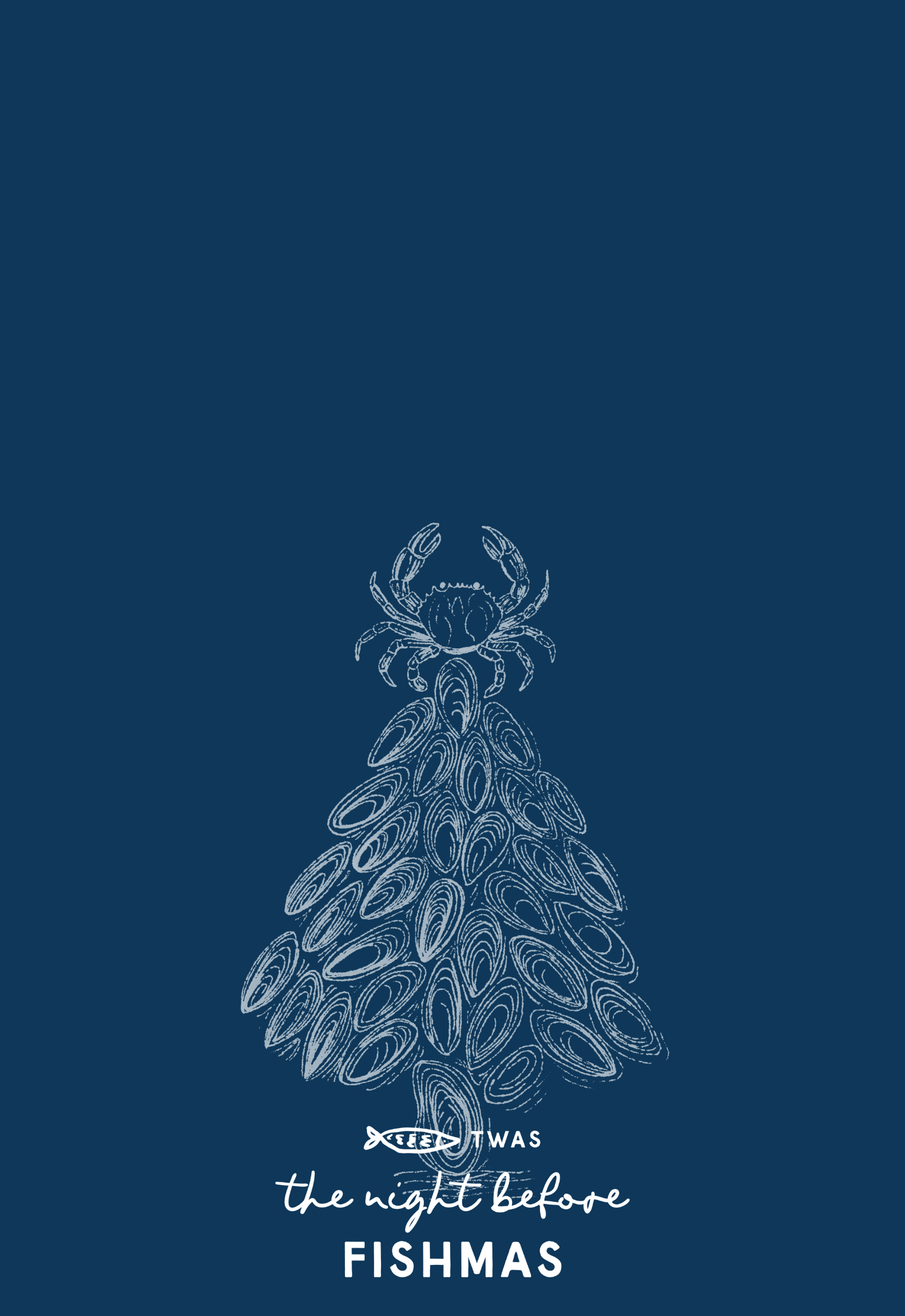 Tea Towel - Oh, Fishmas Tree
