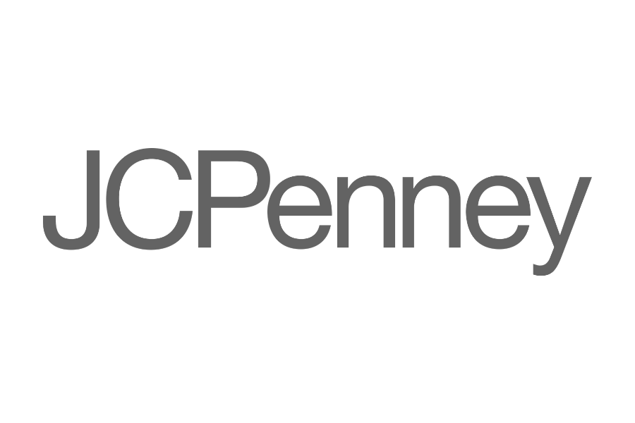 The JCPenney logo in black and gray text on a white background.