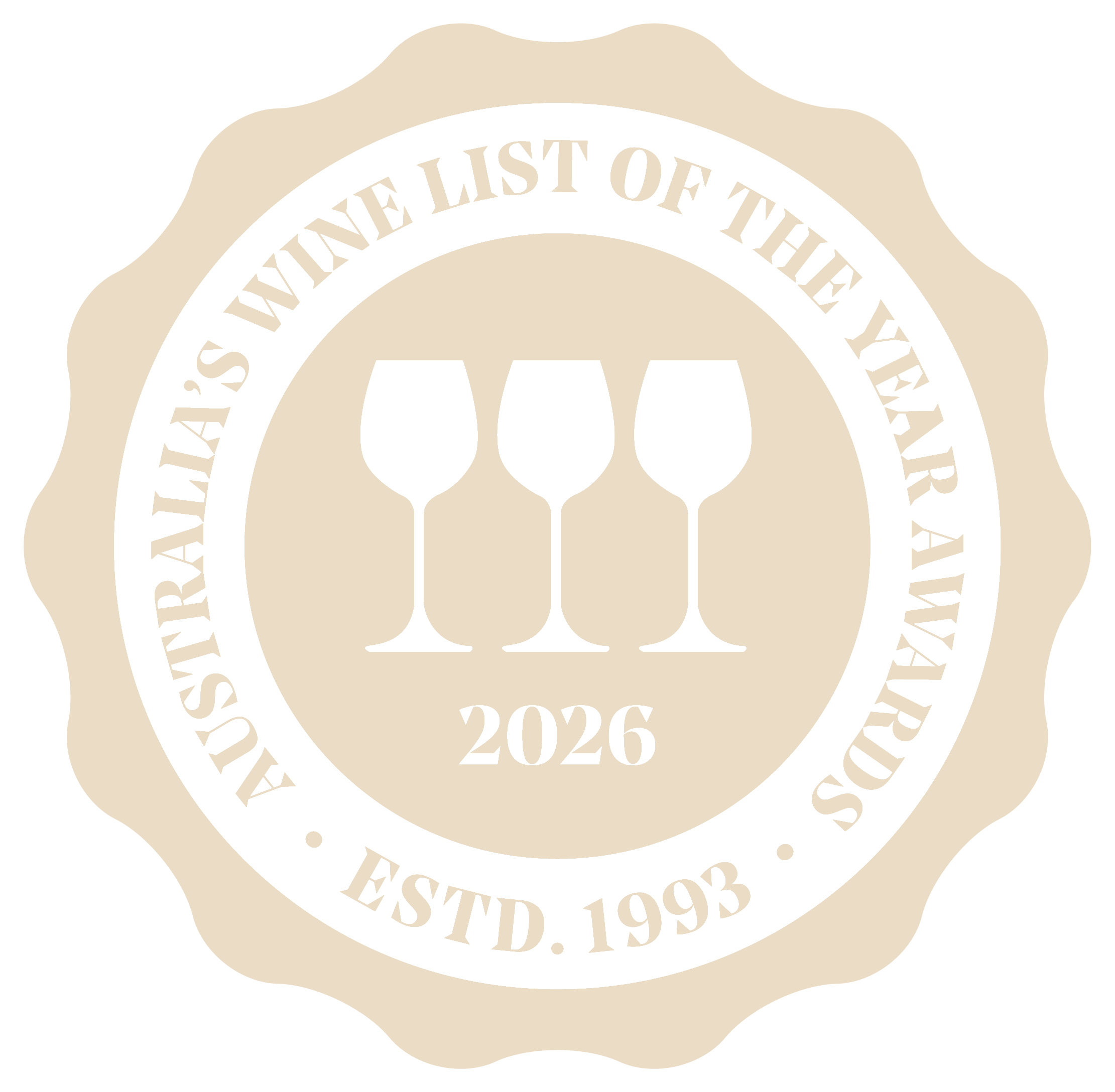 Australian wine list of the year award 2026
