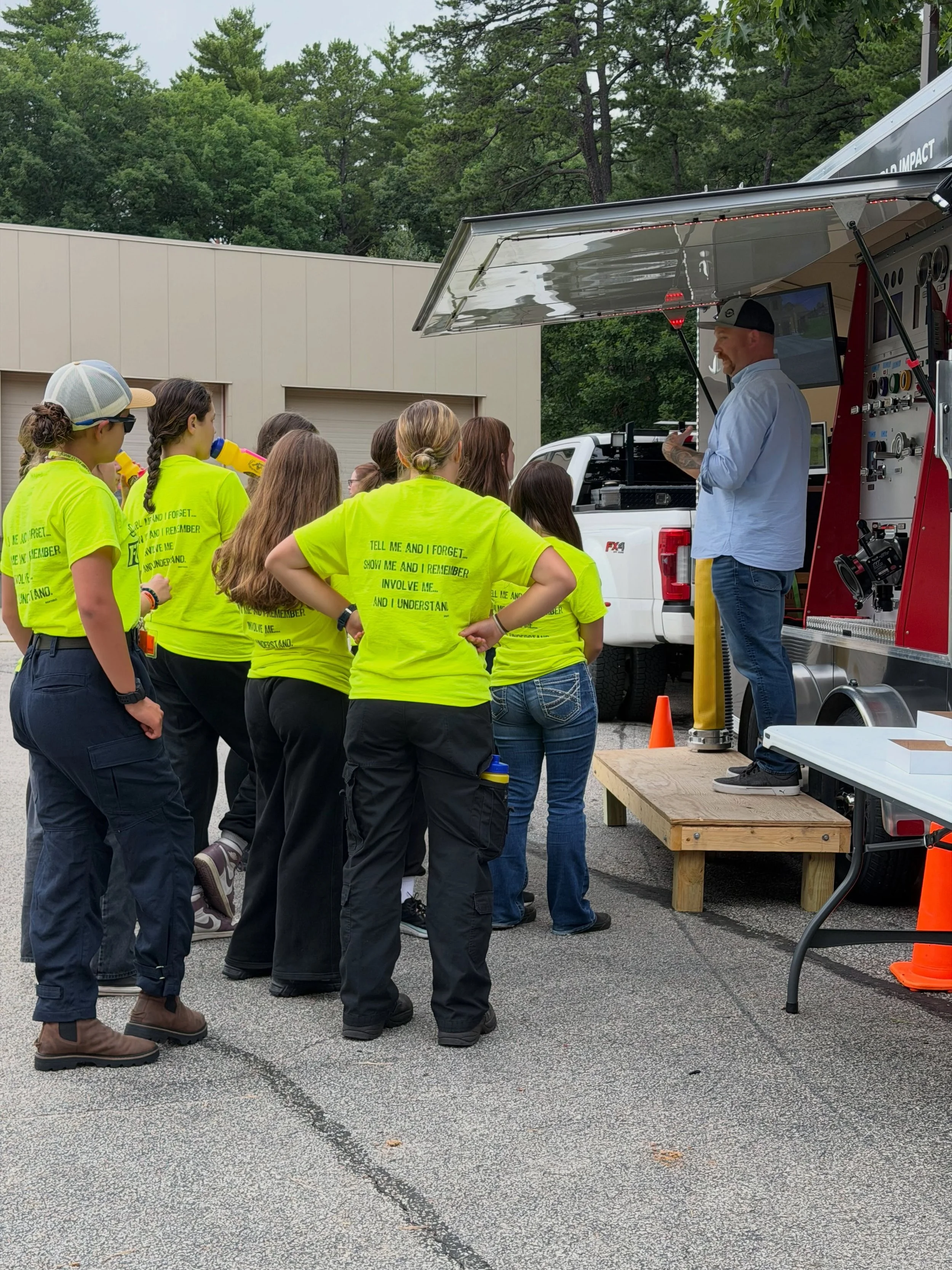 To all of the incredible young women attending Camp Fully Involved:

From everyone at Northeast Simulation Training Associates (NESTA), thank you for allowing us to be a small part of your journey into the fire service. It was an honor to train along